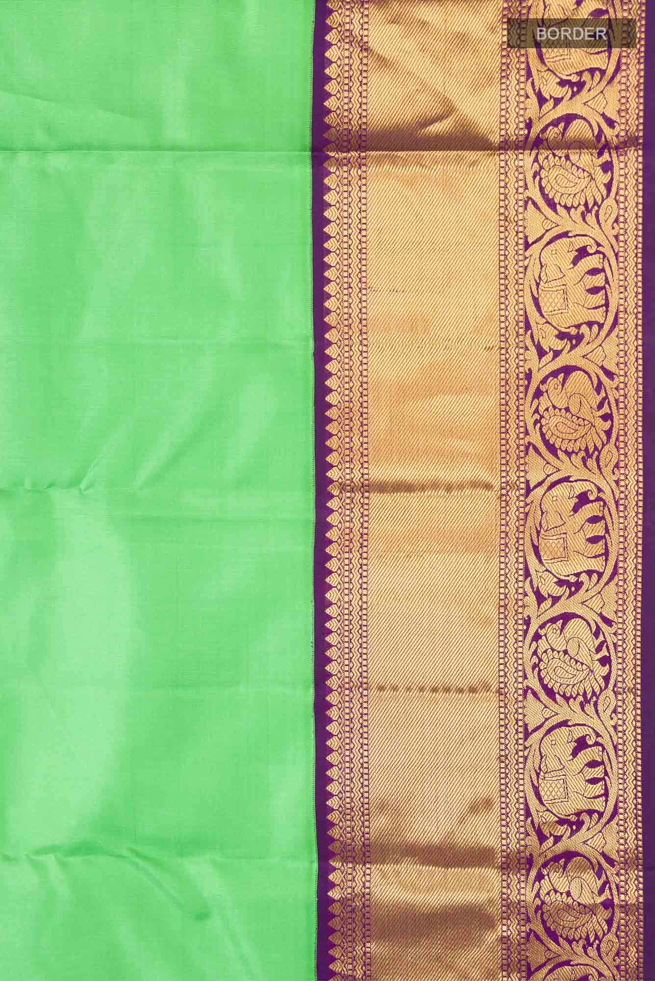 Green Kanchipuram Silk Saree