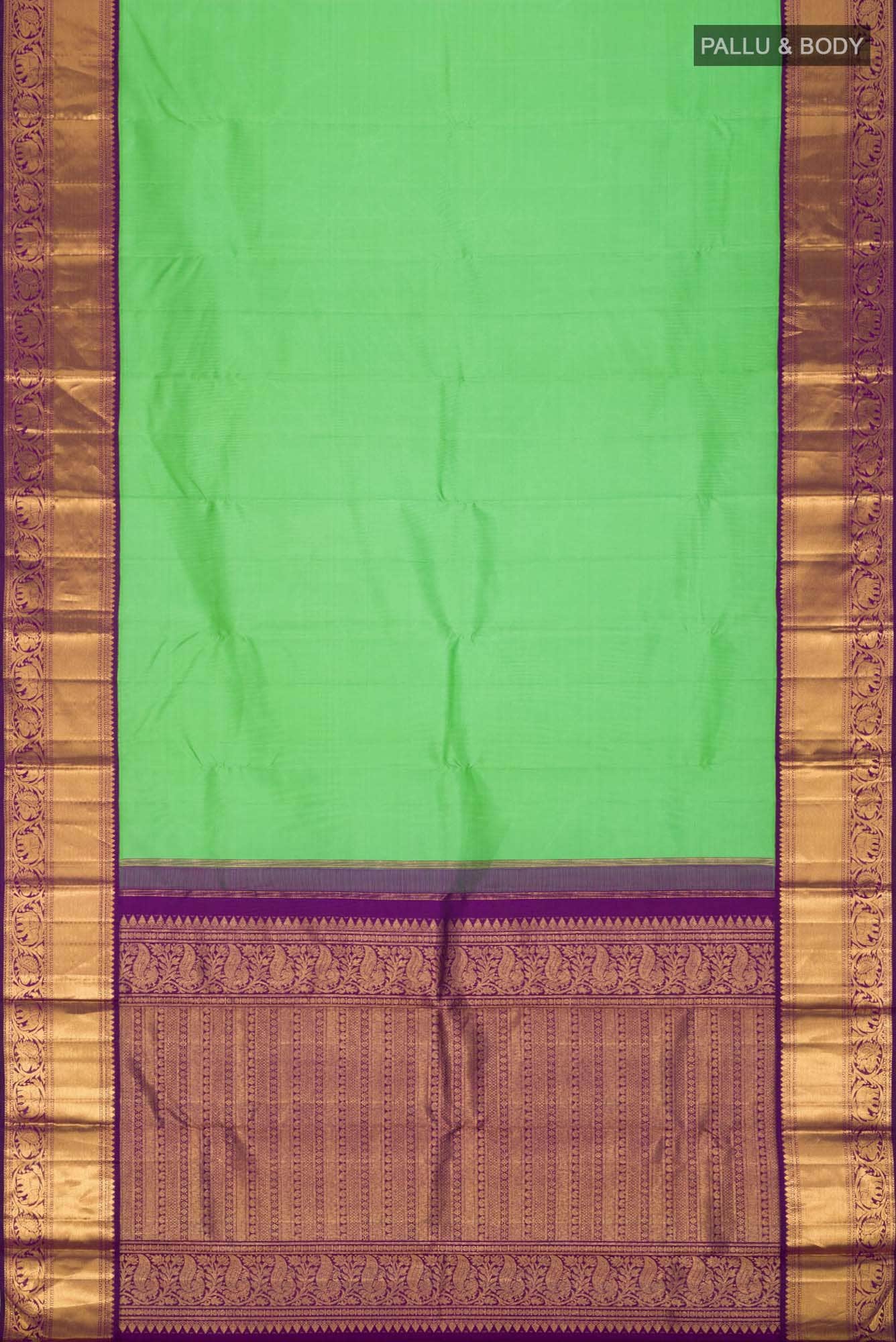 Green Kanchipuram Silk Saree