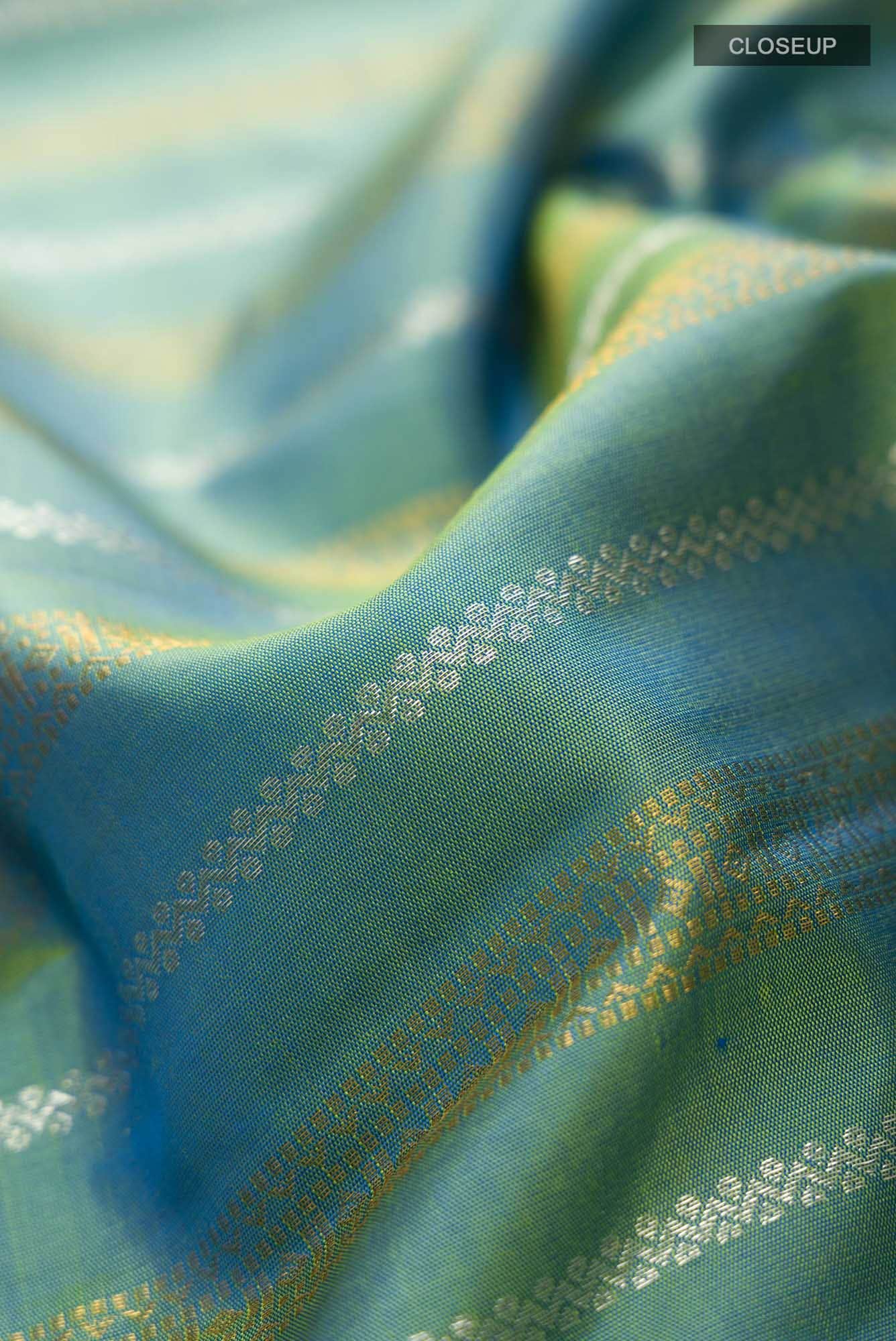 Green Kanchipuram Silk Saree