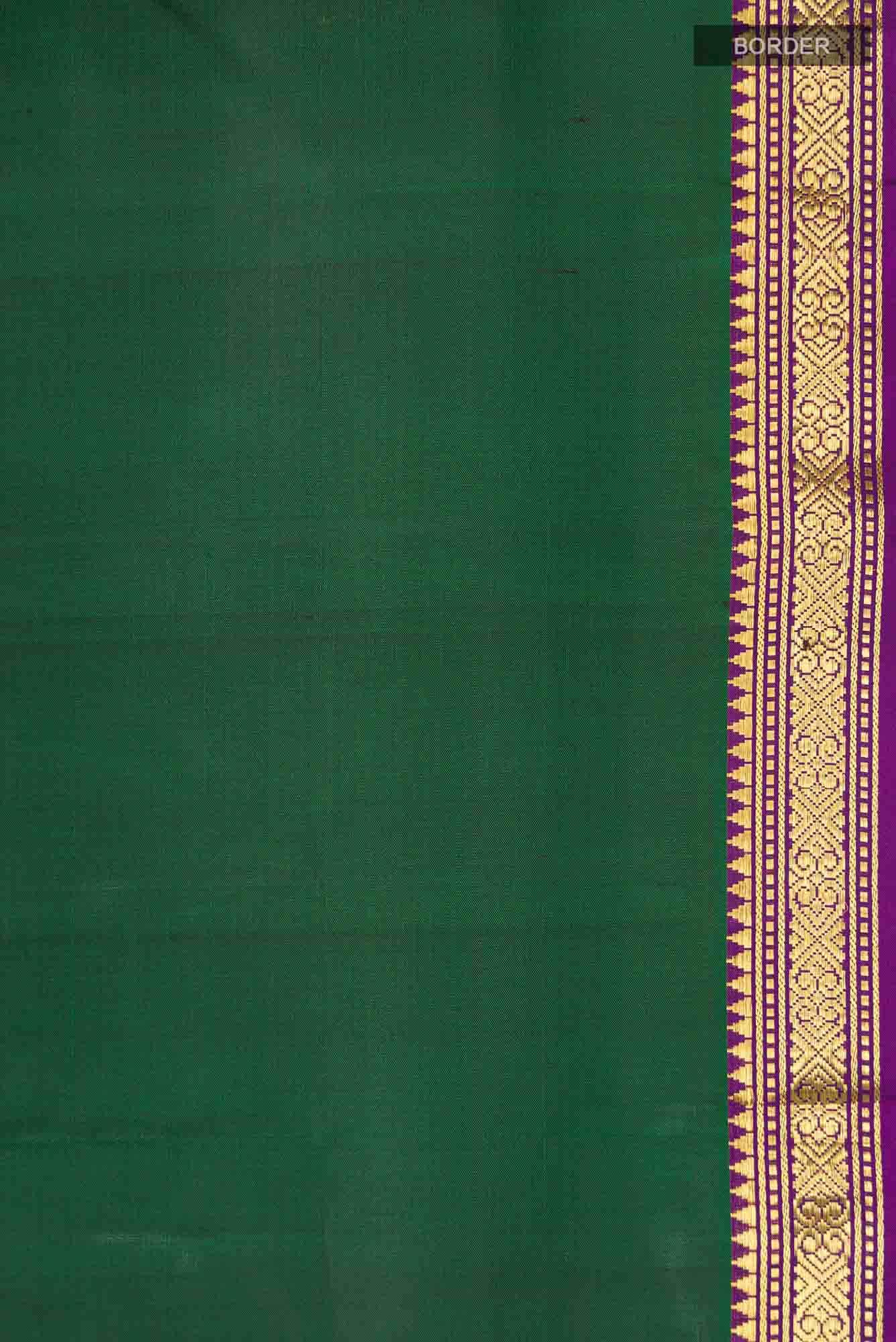Green Kanchipuram Silk Saree