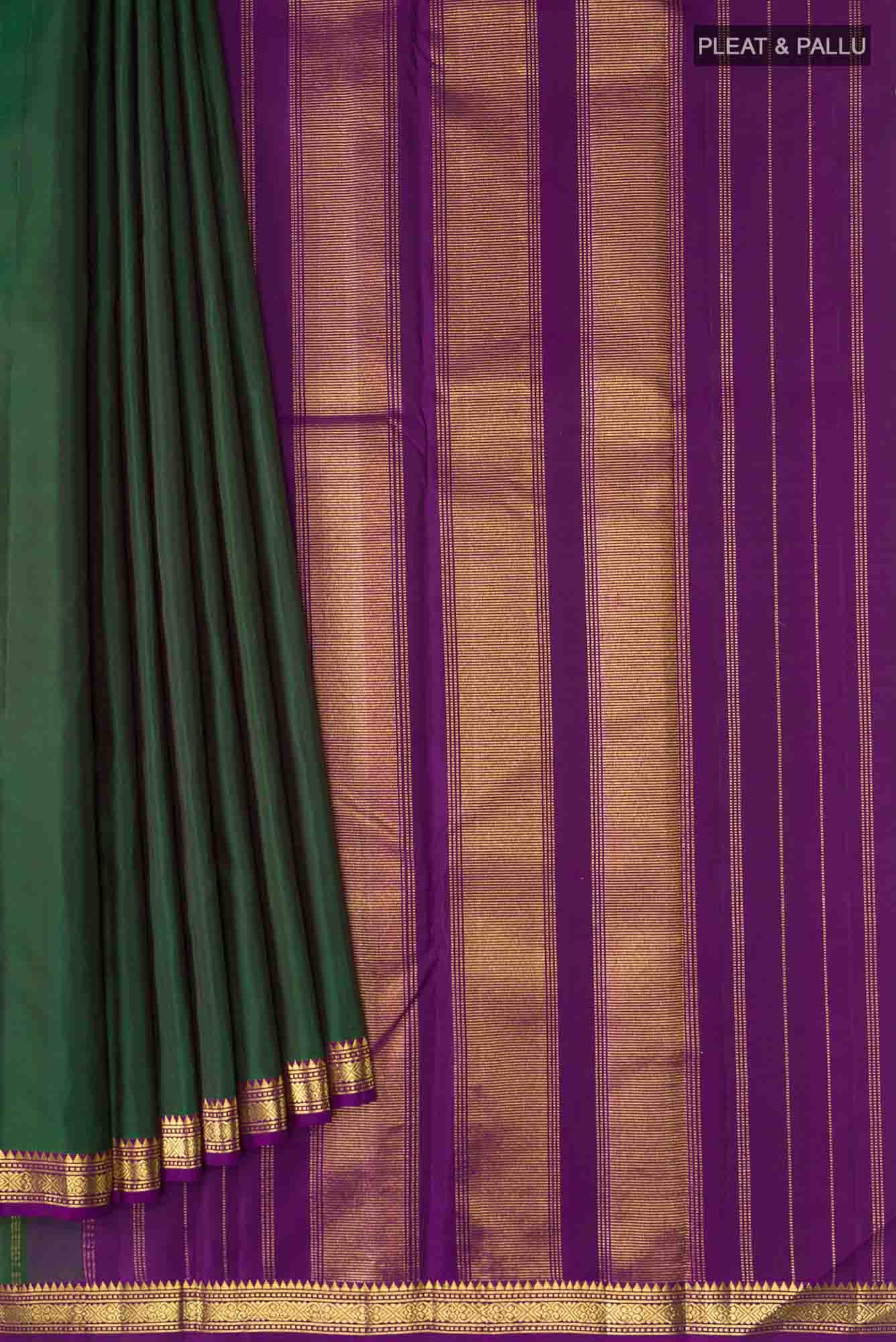 Green Kanchipuram Silk Saree
