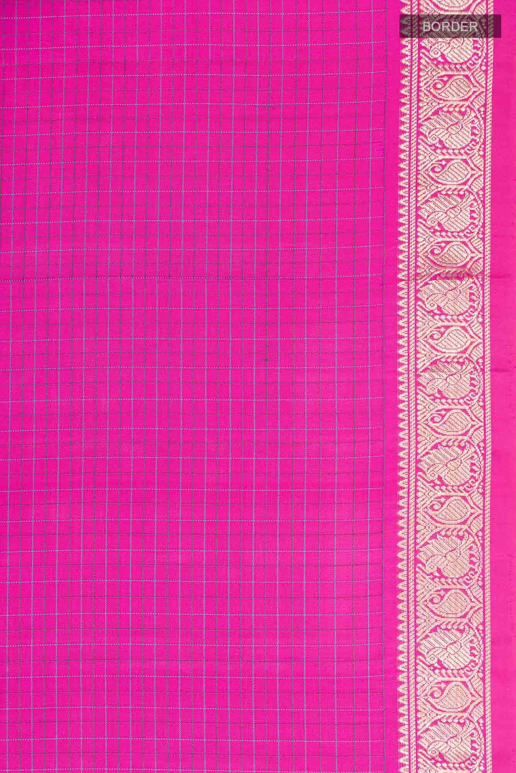 Pink Kanchipuram Silk Saree
