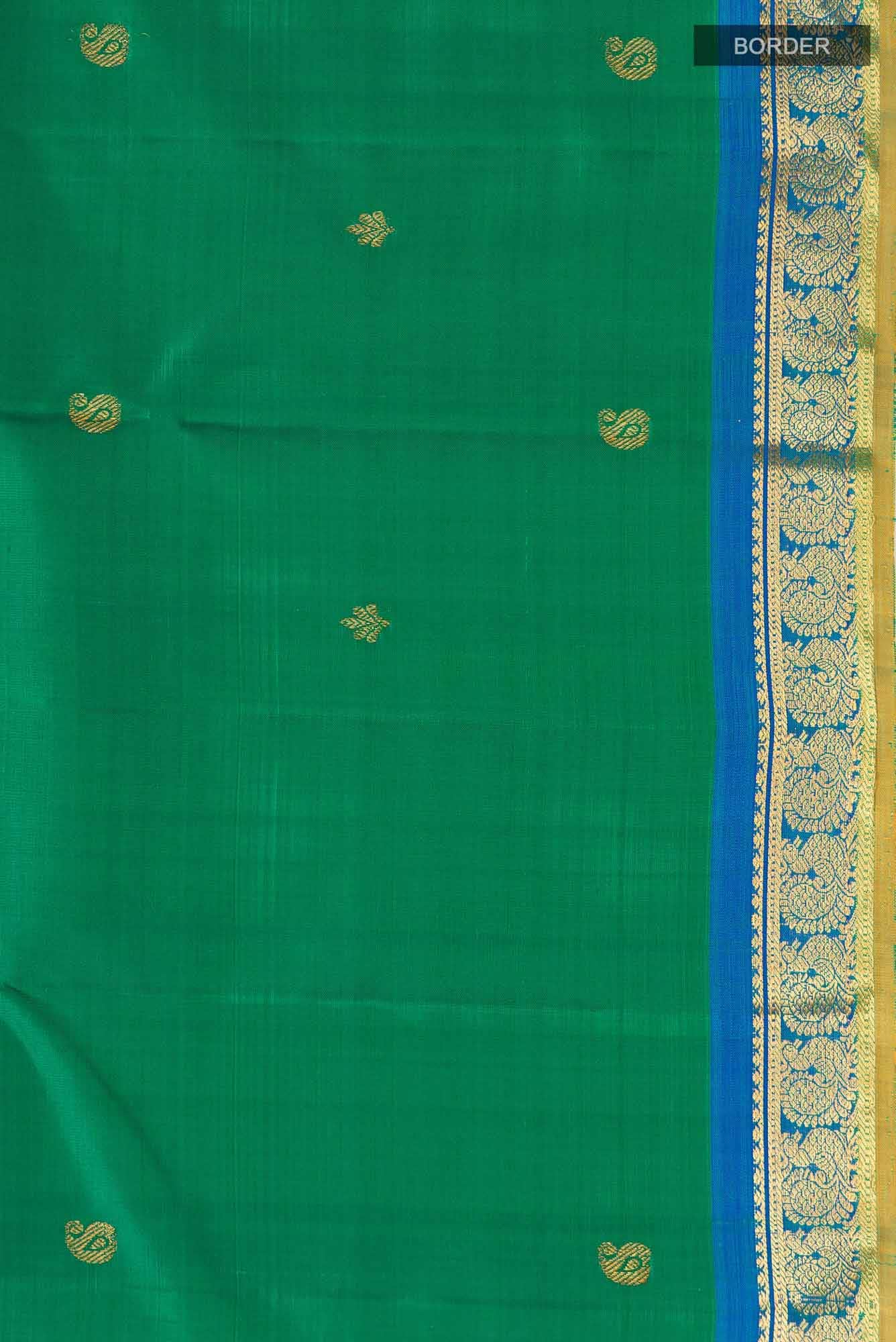 Green Kanchipuram Silk Saree