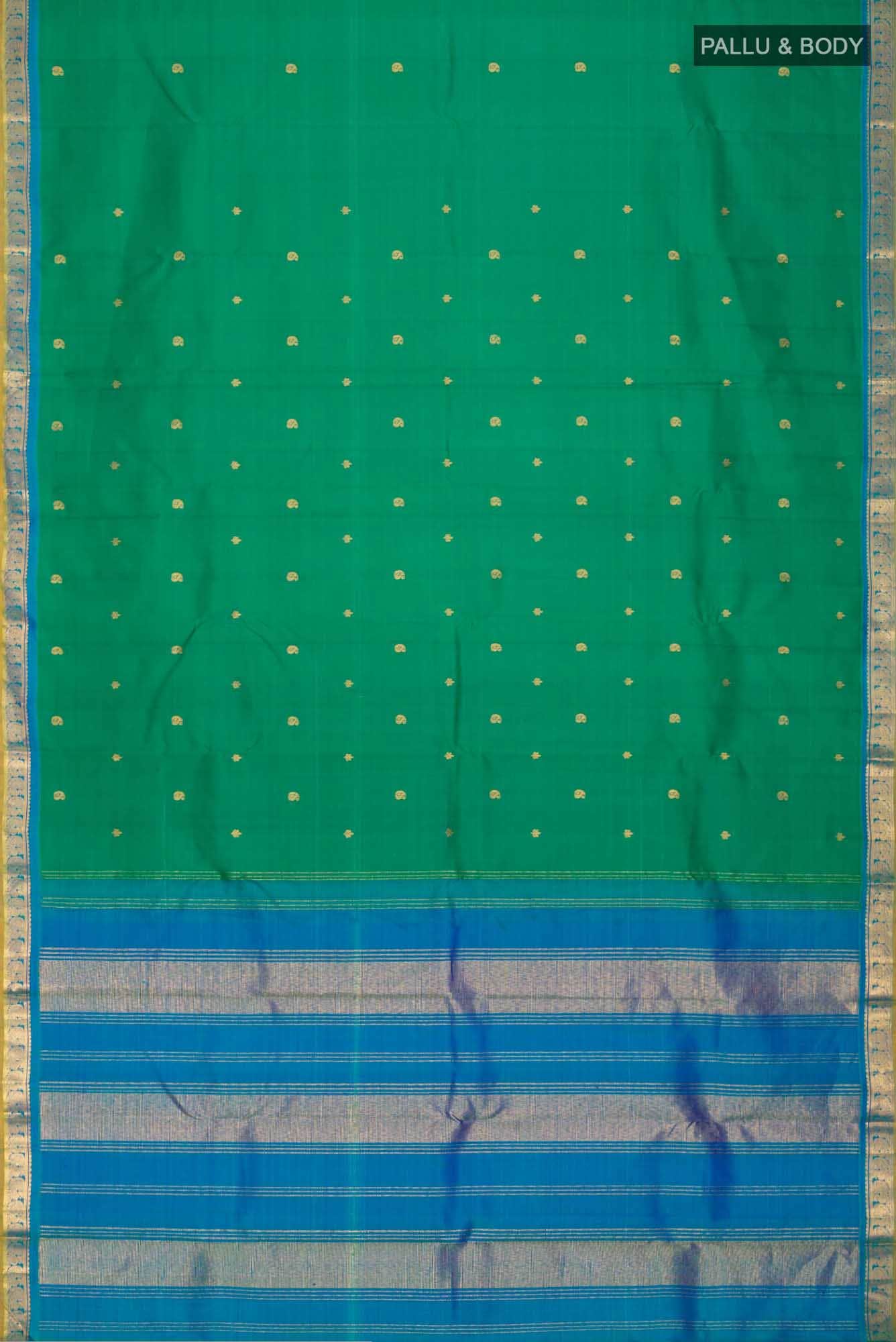 Green Kanchipuram Silk Saree