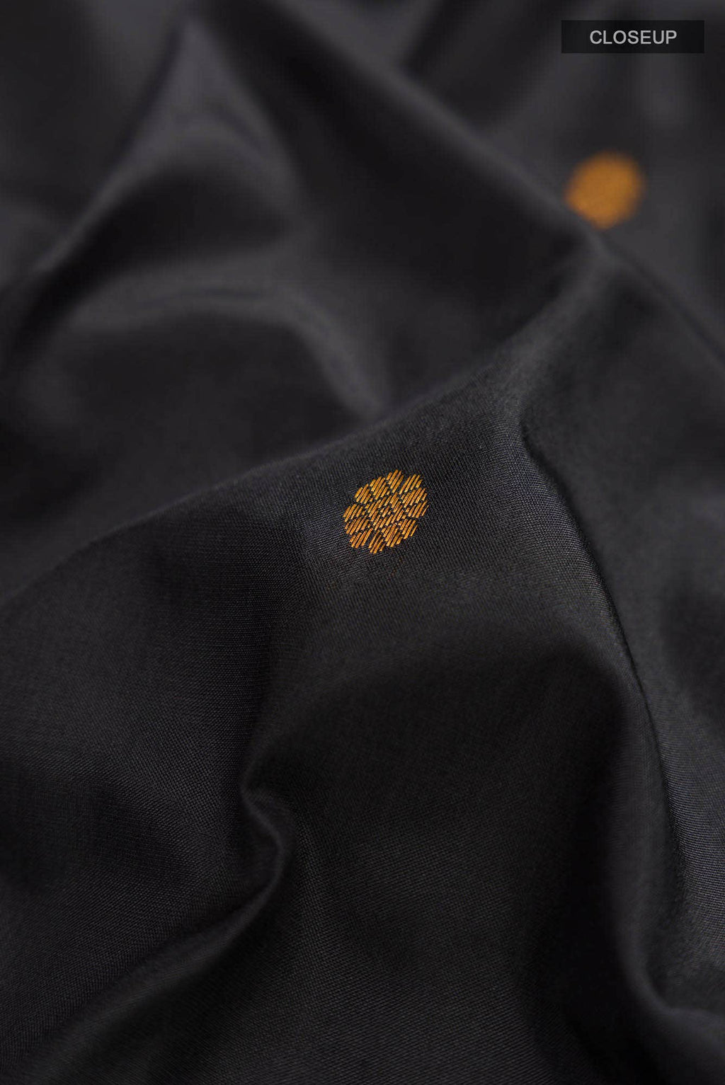 Black Narayanpet Silk Saree