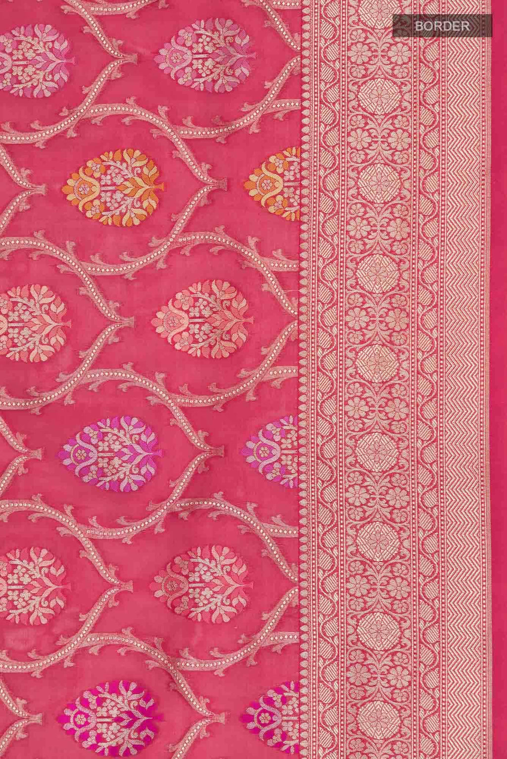Red Banarasi Silk Saree