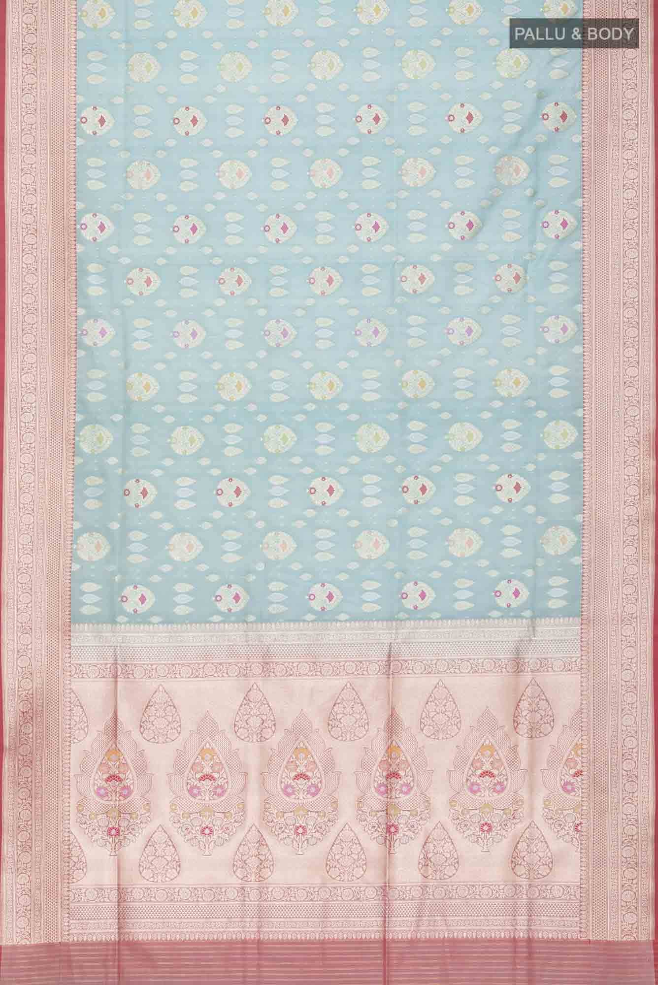 Green Banarasi Silk Saree