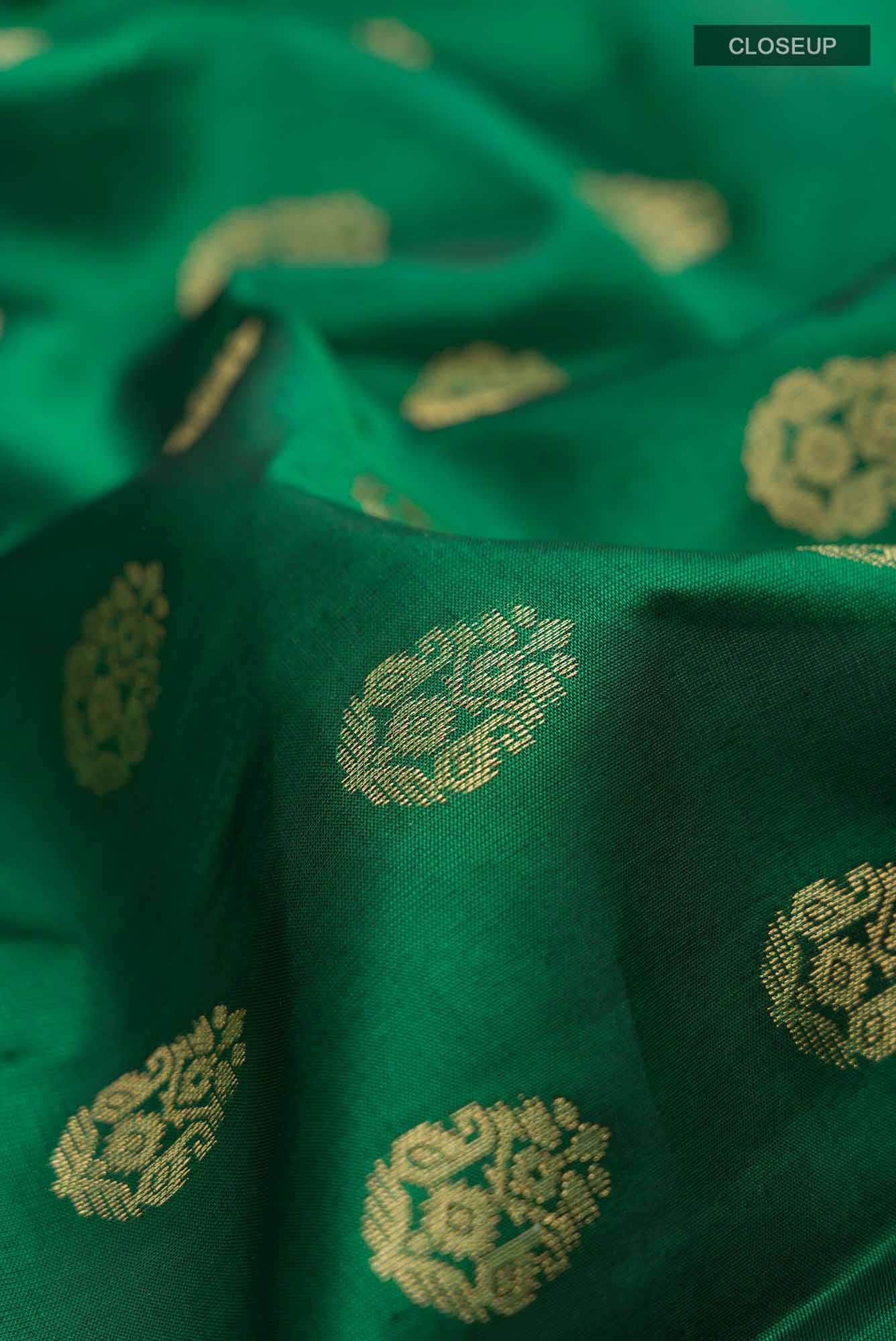 Green Kanchipuram Silk Saree