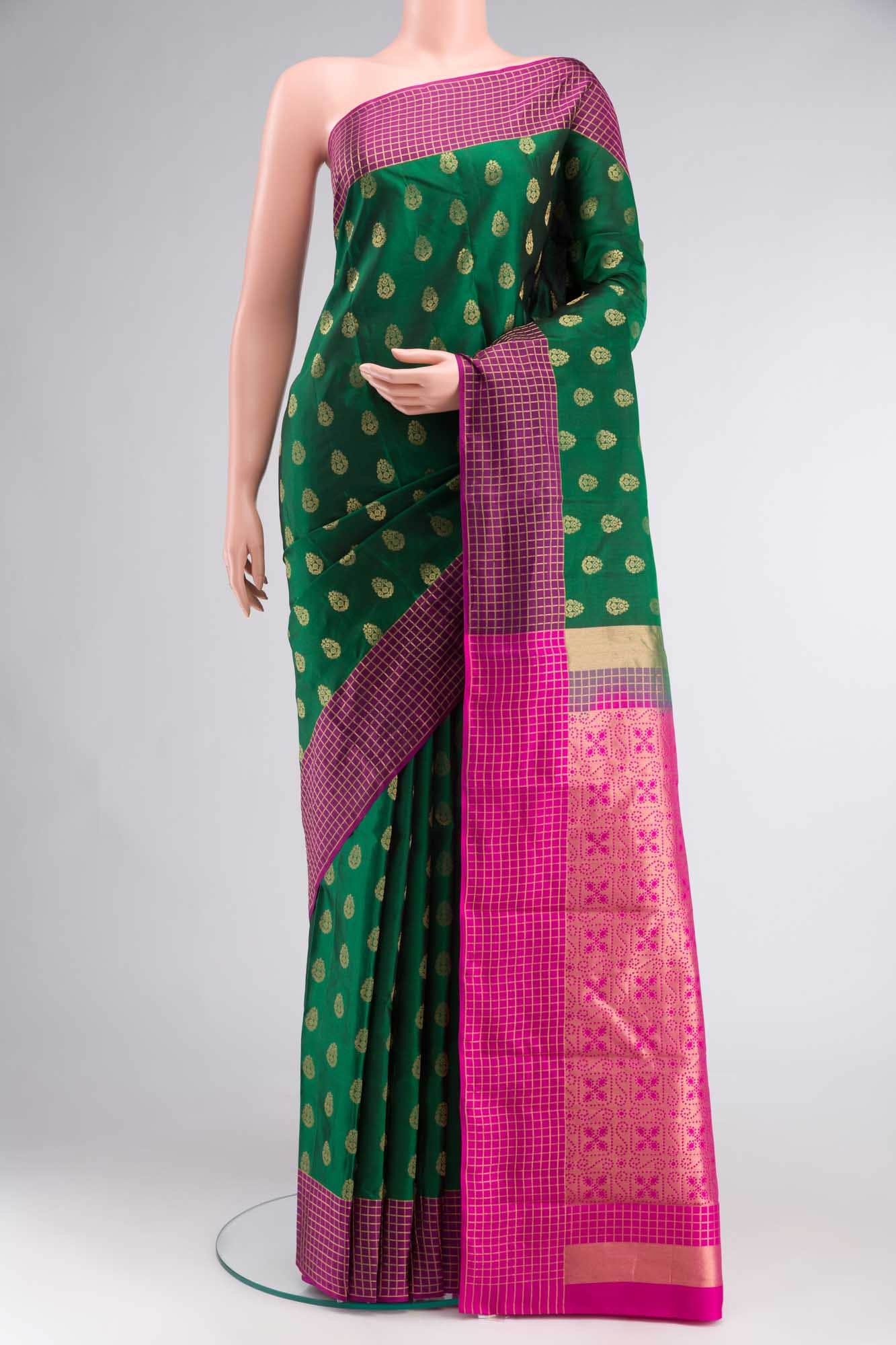 Green Kanchipuram Silk Saree