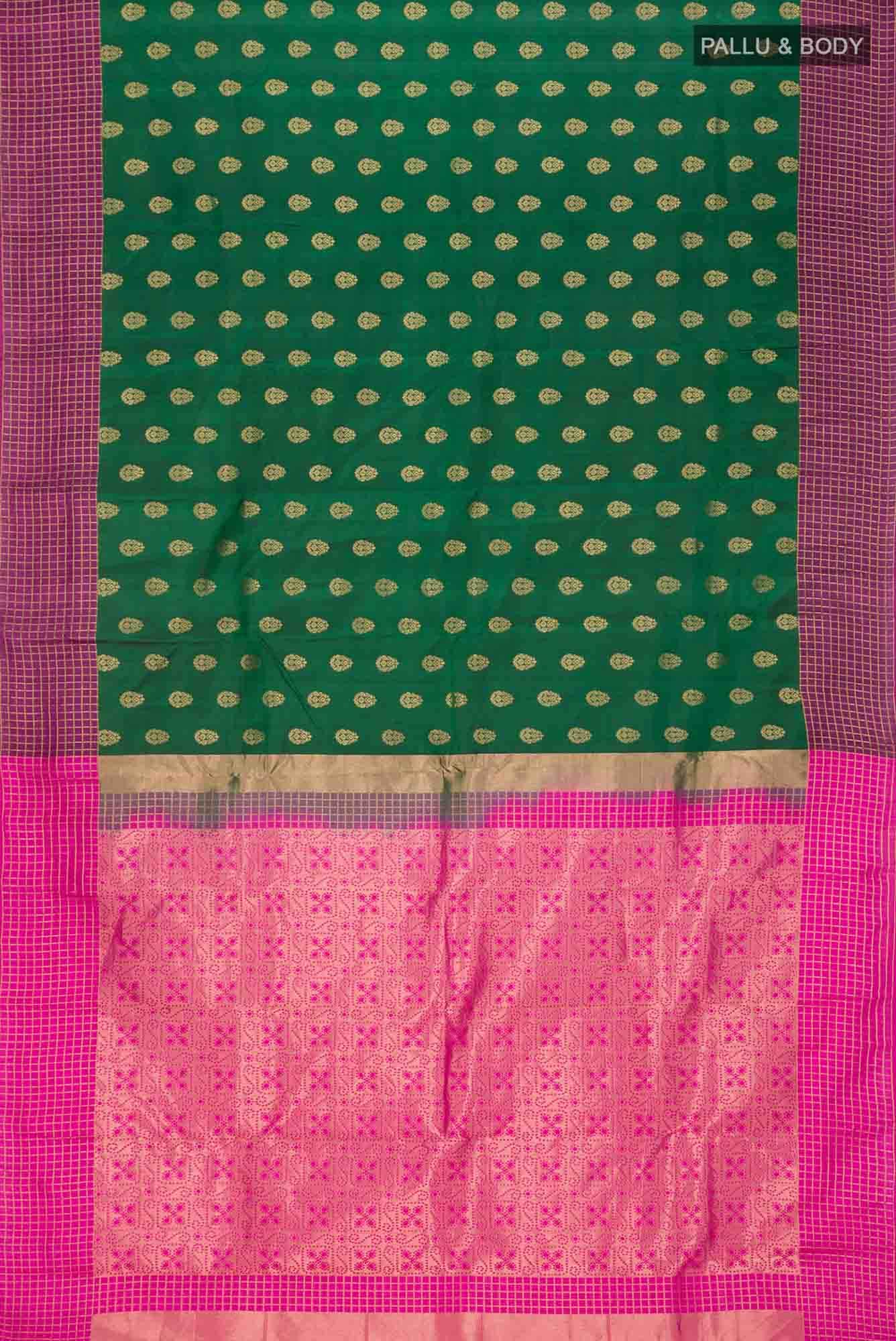 Green Kanchipuram Silk Saree