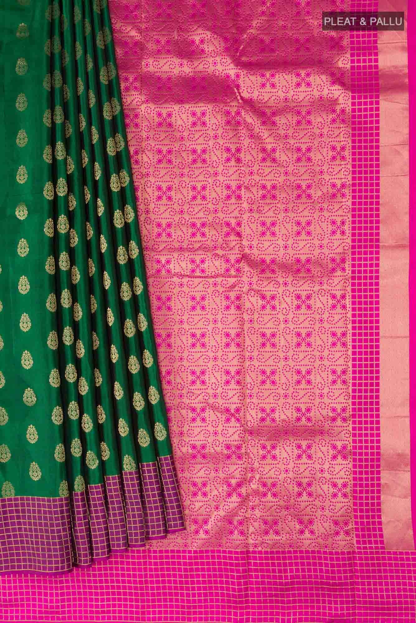Green Kanchipuram Silk Saree