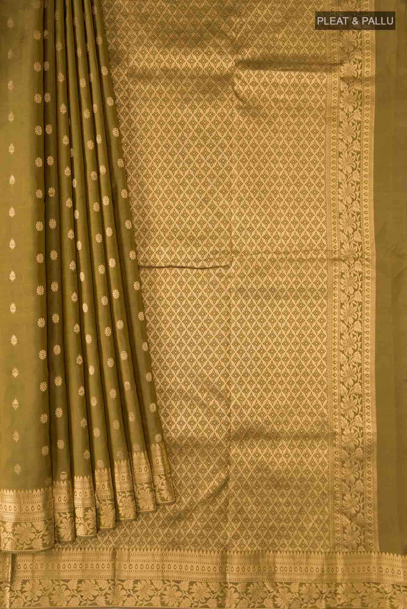 Green Kanchipuram Silk Saree