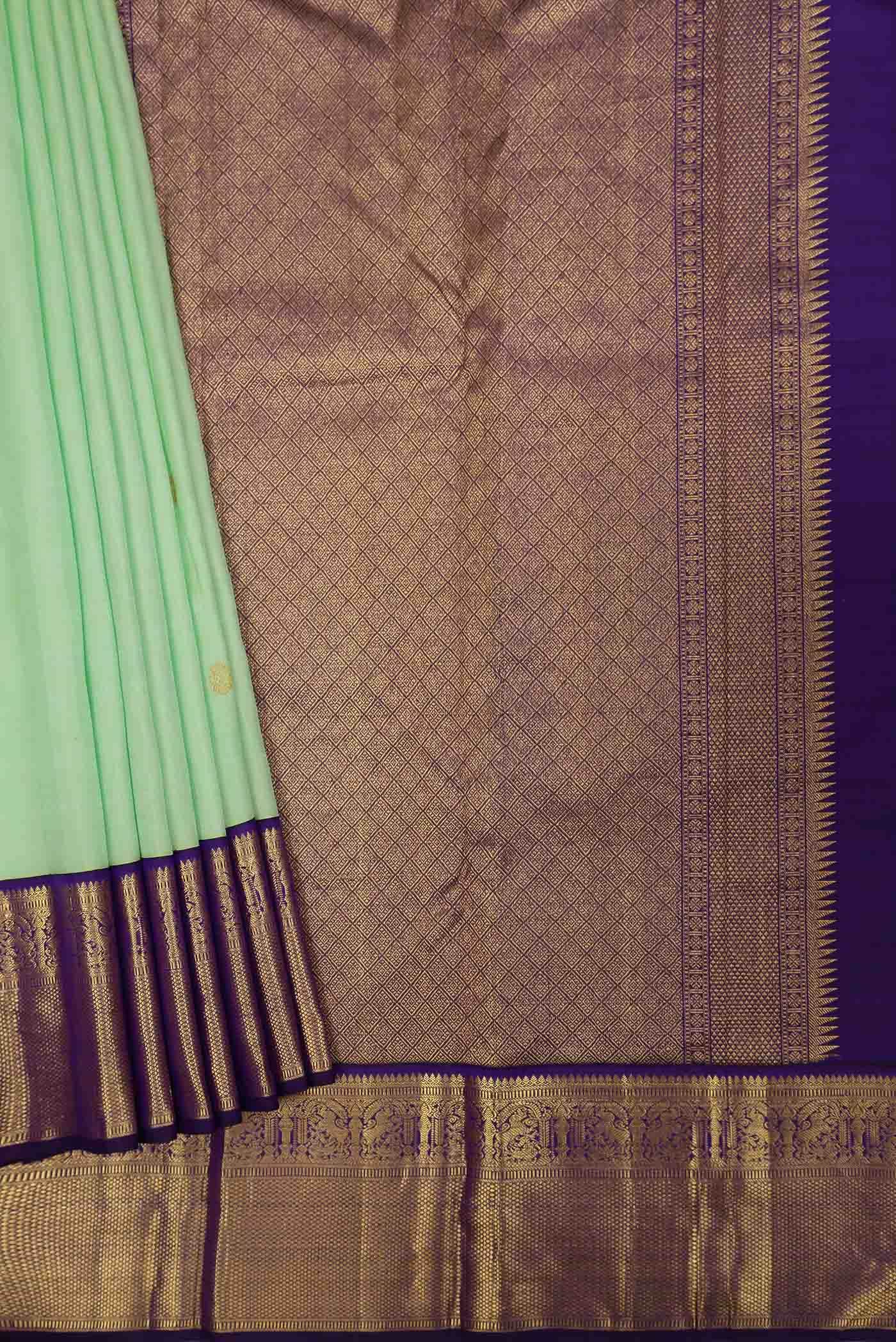 Green Kanchipuram Silk Saree