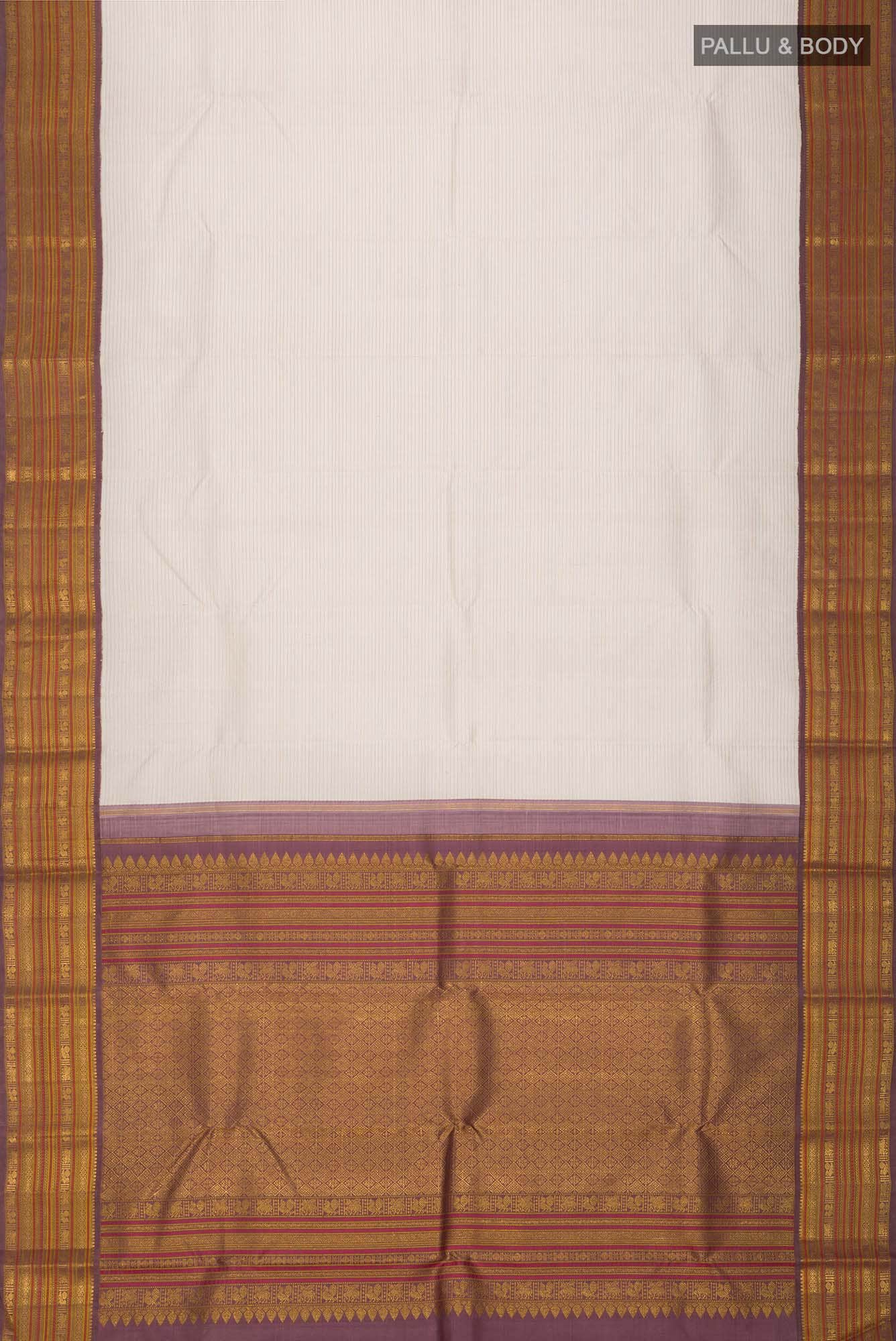 Blue Kanchipuram Silk Saree