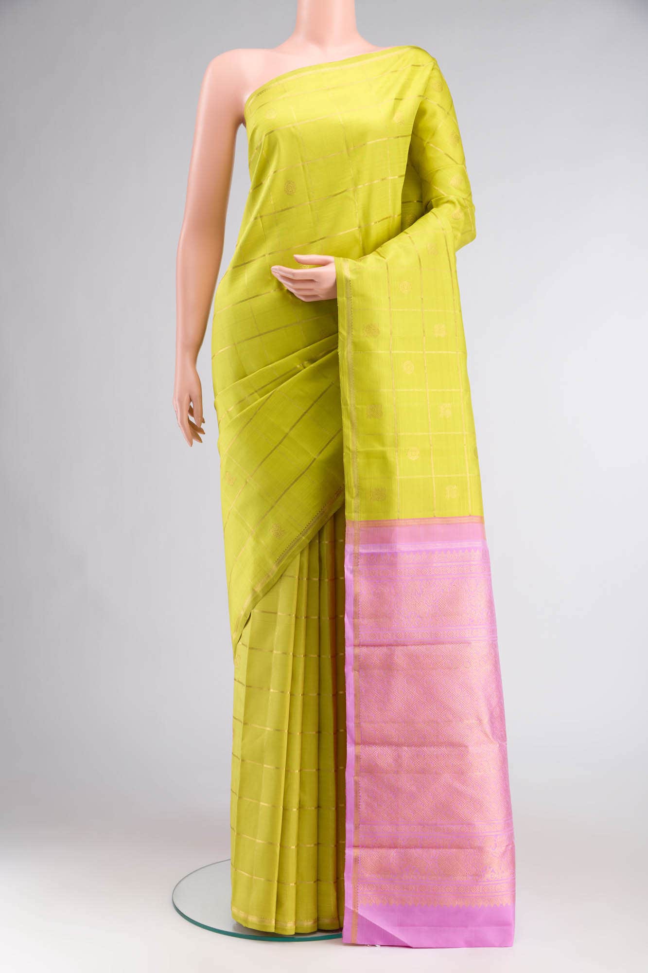 Green Kanchipuram Silk Saree