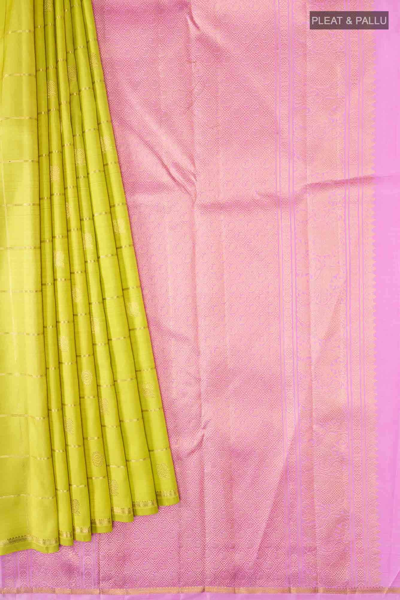 Green Kanchipuram Silk Saree