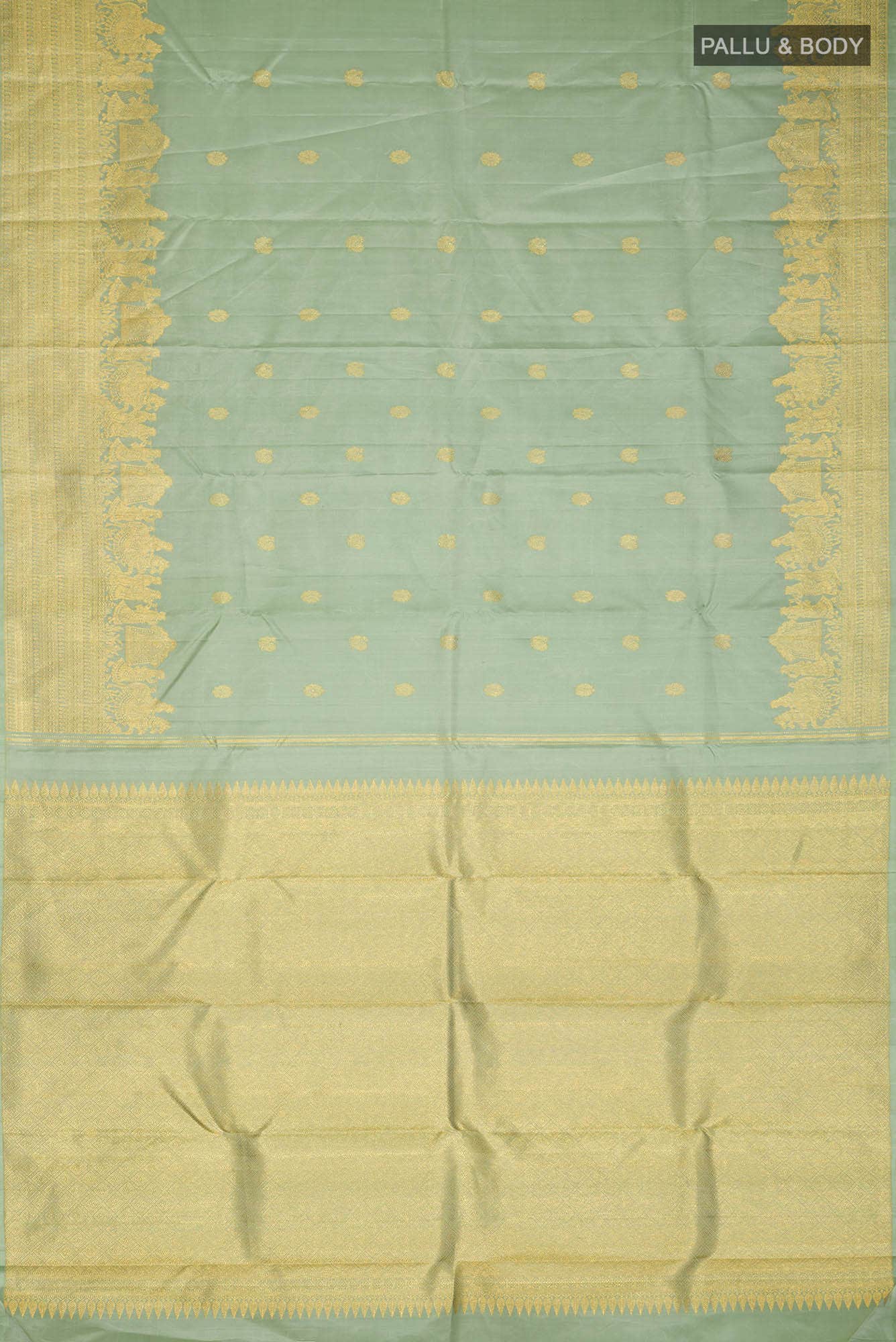 Green Kanchipuram Silk Saree