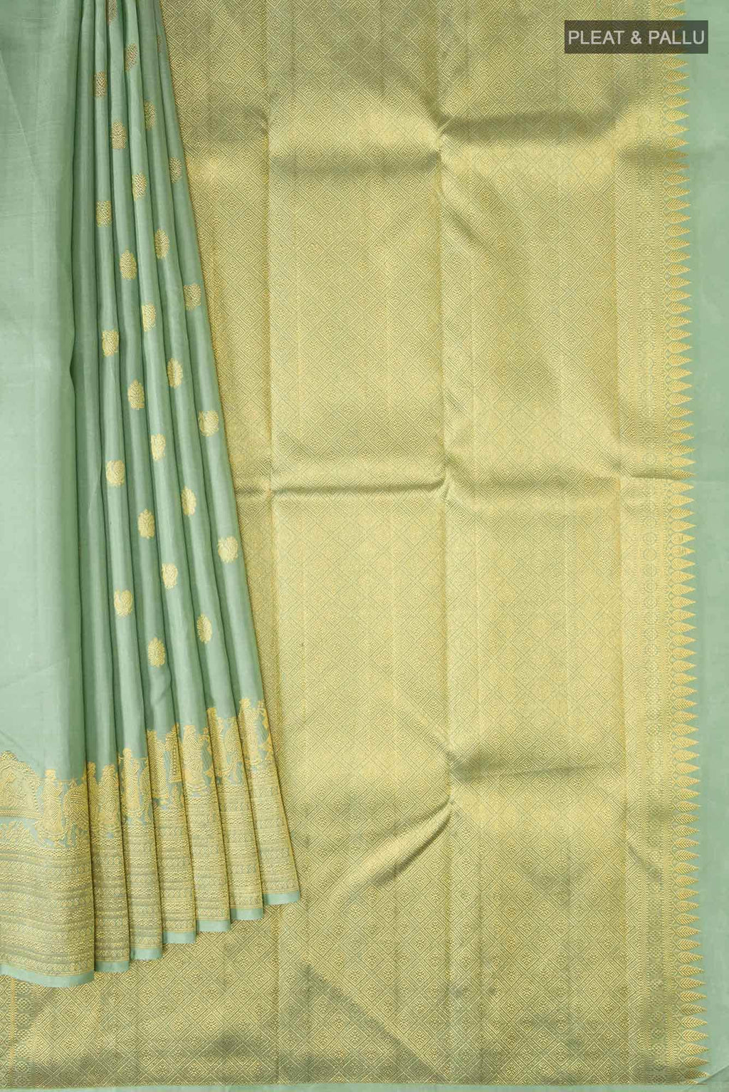 Green Kanchipuram Silk Saree