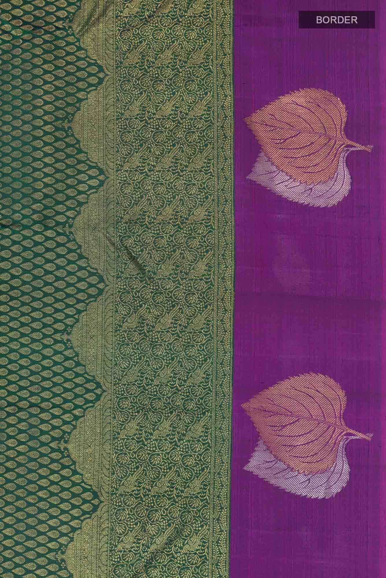 Green Kanchipuram Silk Saree