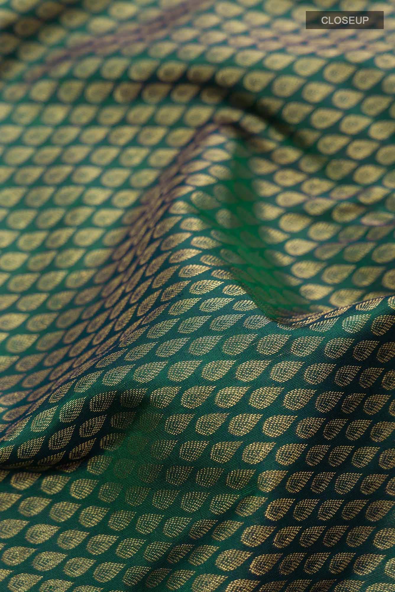 Green Kanchipuram Silk Saree