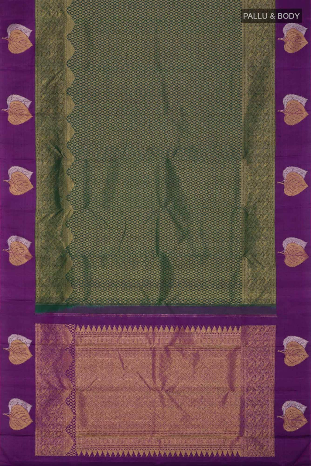 Green Kanchipuram Silk Saree