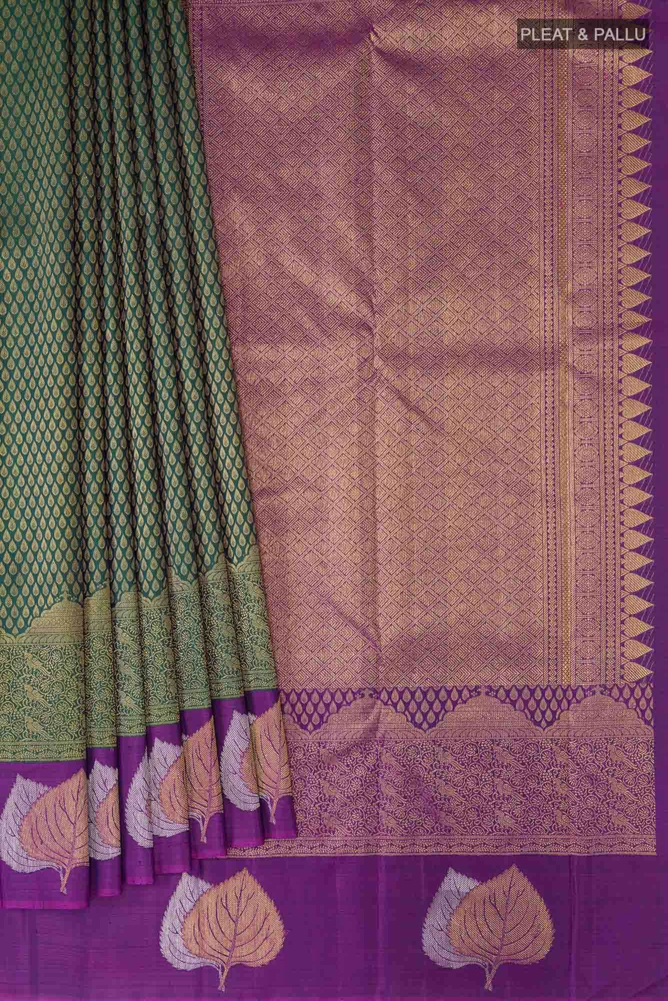 Green Kanchipuram Silk Saree