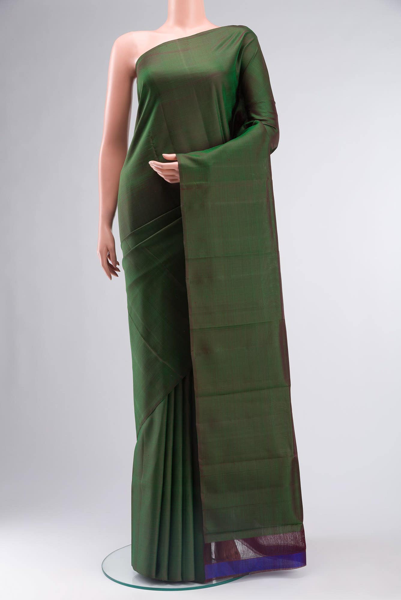 Green Kanchipuram Silk Saree