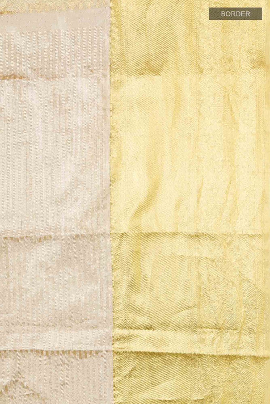 Gold Kanchipuram Tissue Silk Saree