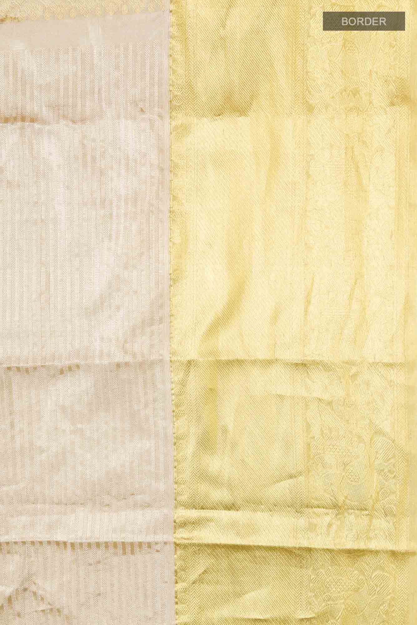 Gold Kanchipuram Tissue Silk Saree