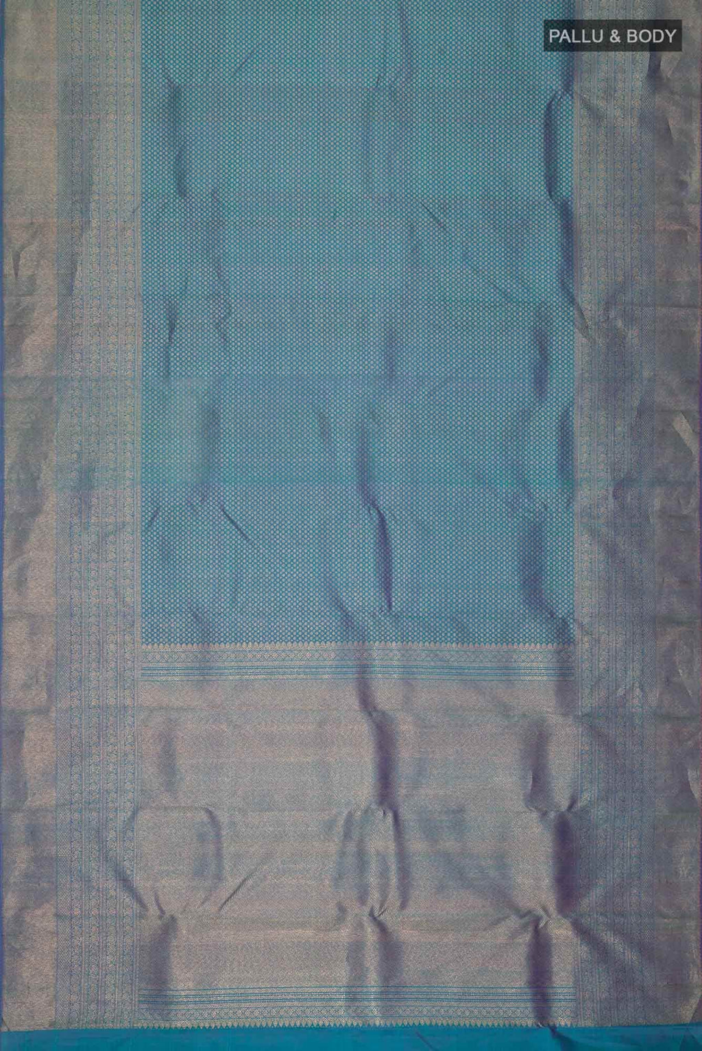 Blue Kanchipuram Silk Saree