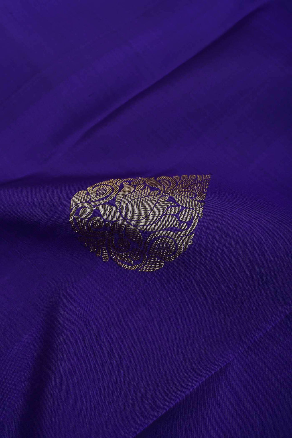 Blue Kanchipuram Silk Saree