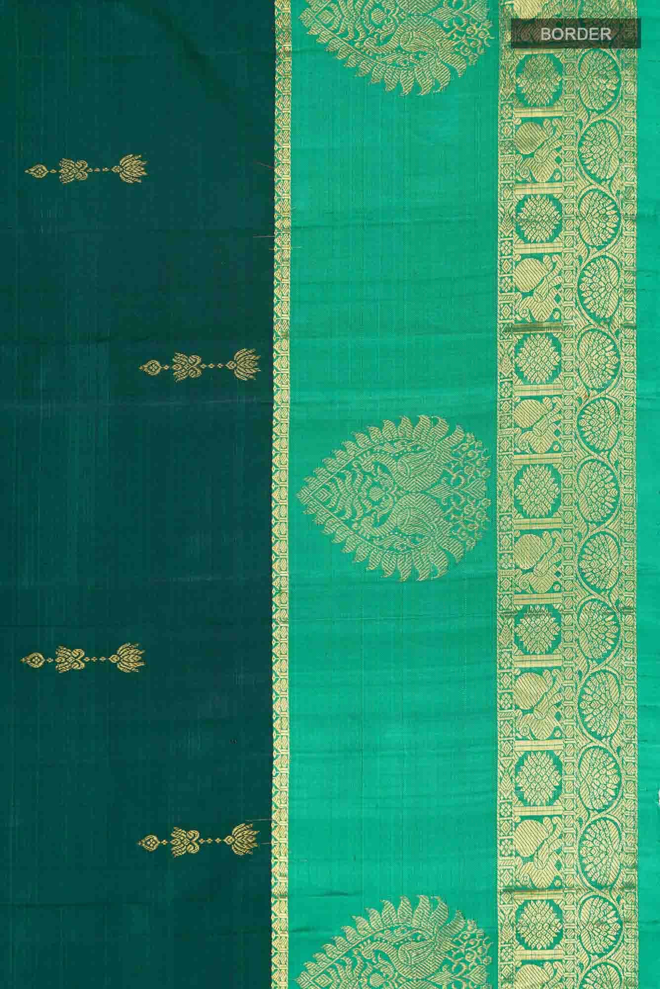 Green Kanchipuram Silk Saree