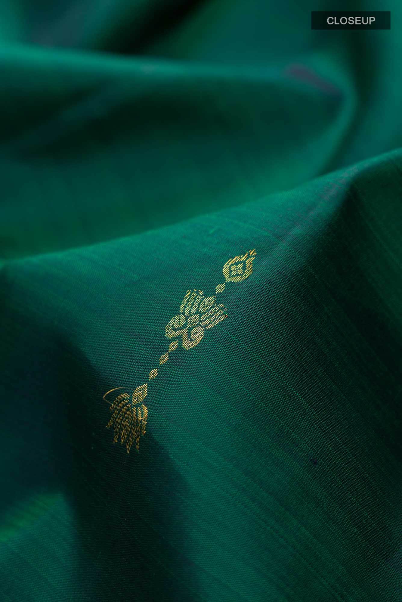 Green Kanchipuram Silk Saree