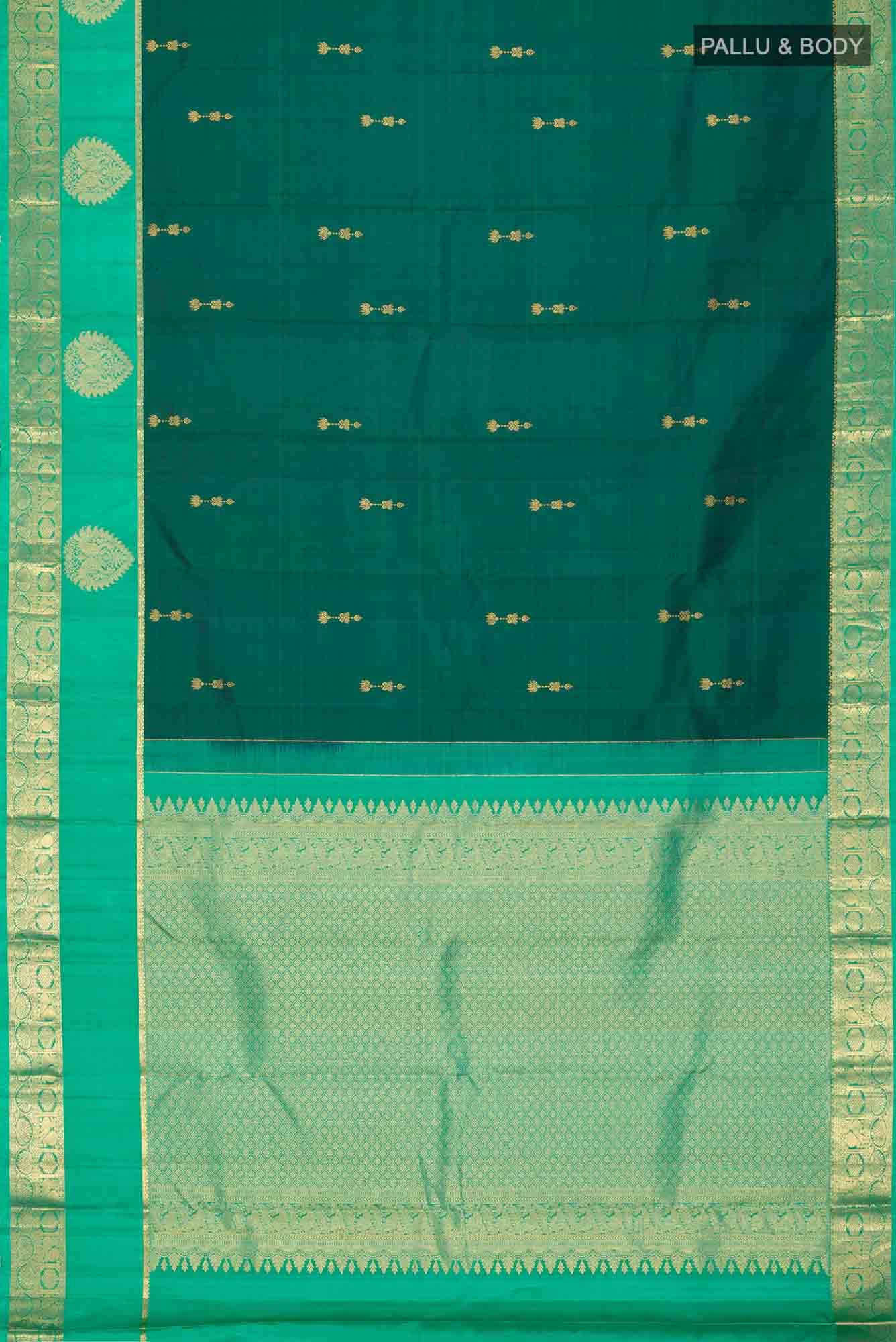 Green Kanchipuram Silk Saree