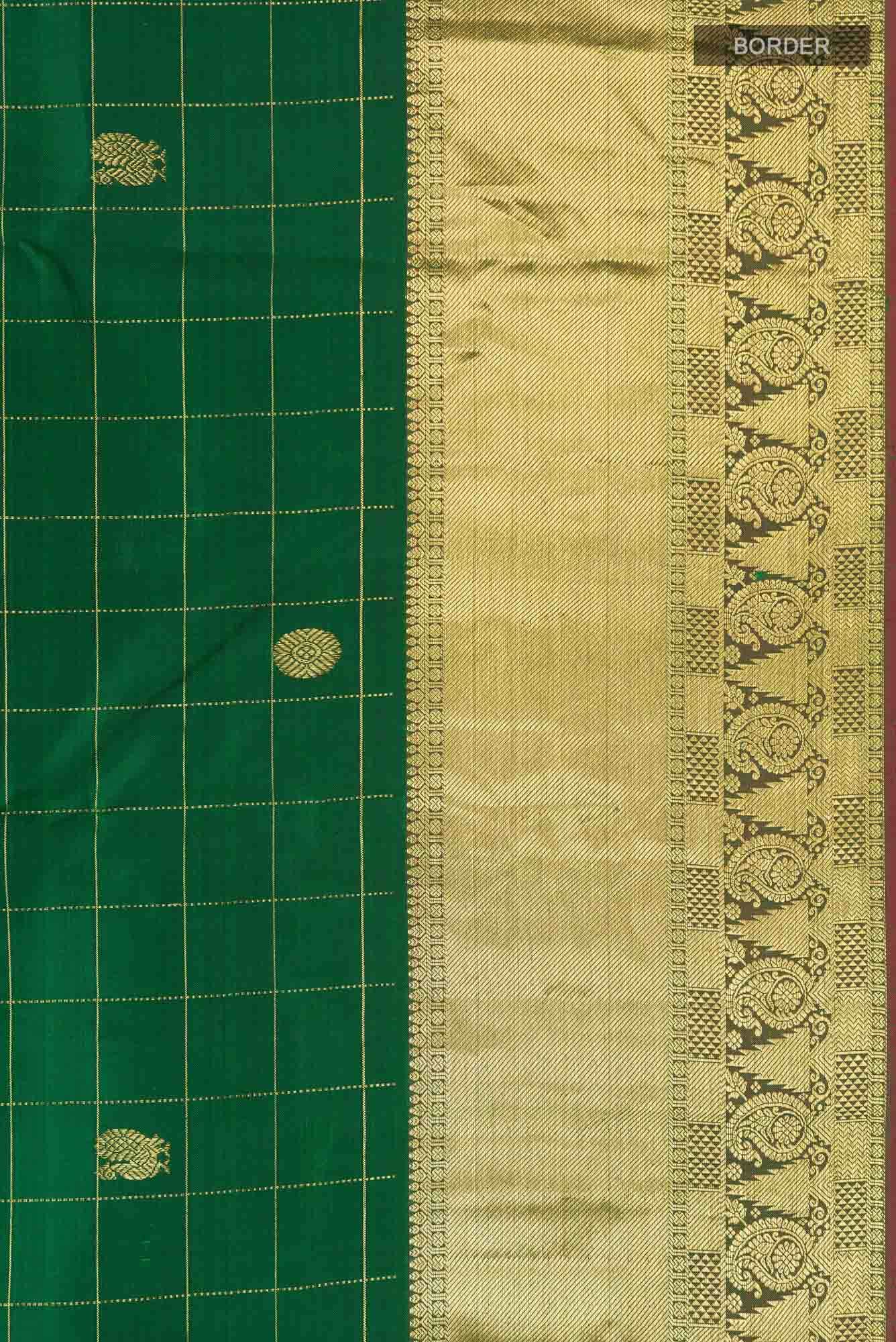 Green Kanchipuram Silk Saree
