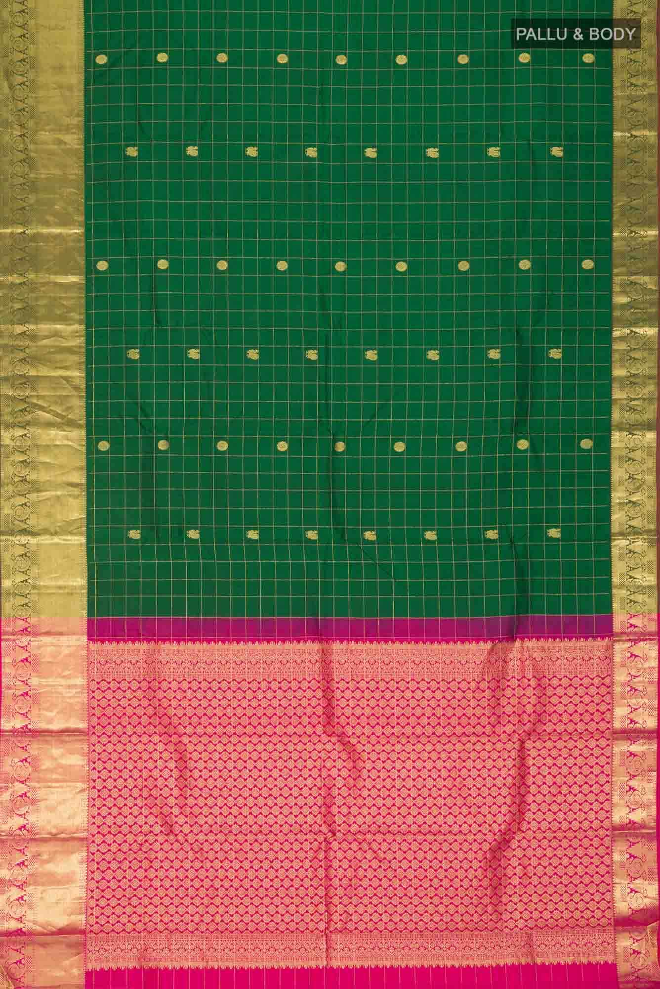 Green Kanchipuram Silk Saree