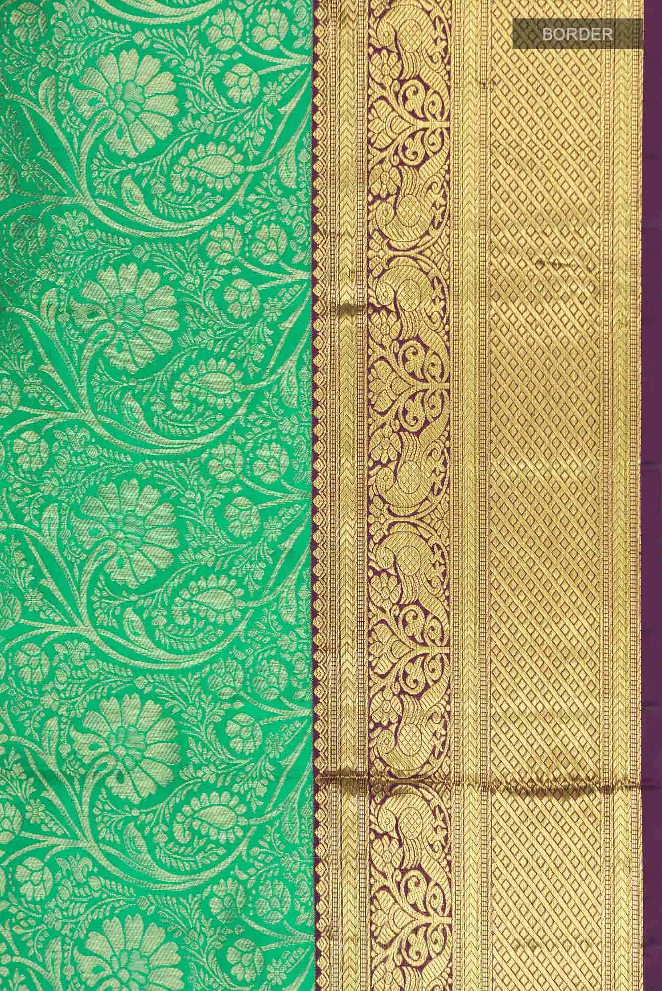 Green Kanchipuram Silk Saree
