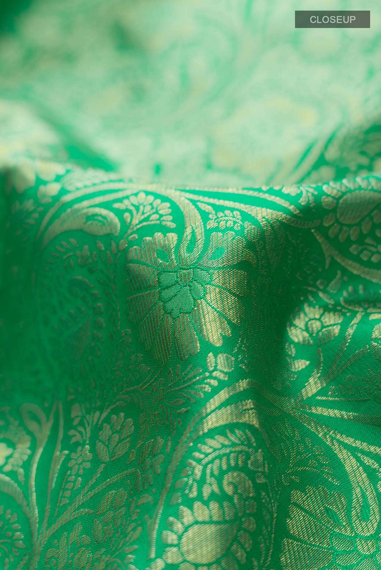 Green Kanchipuram Silk Saree