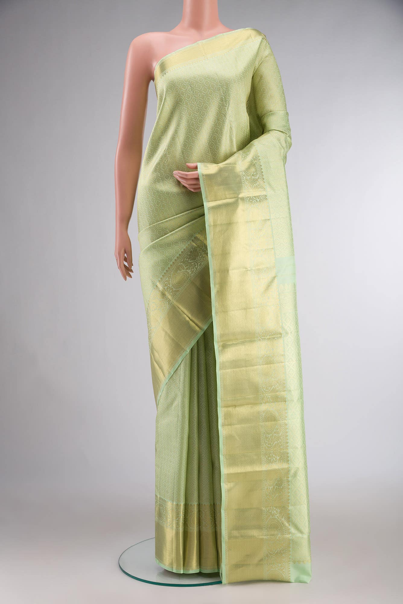 Green Kanchipuram Silk Saree