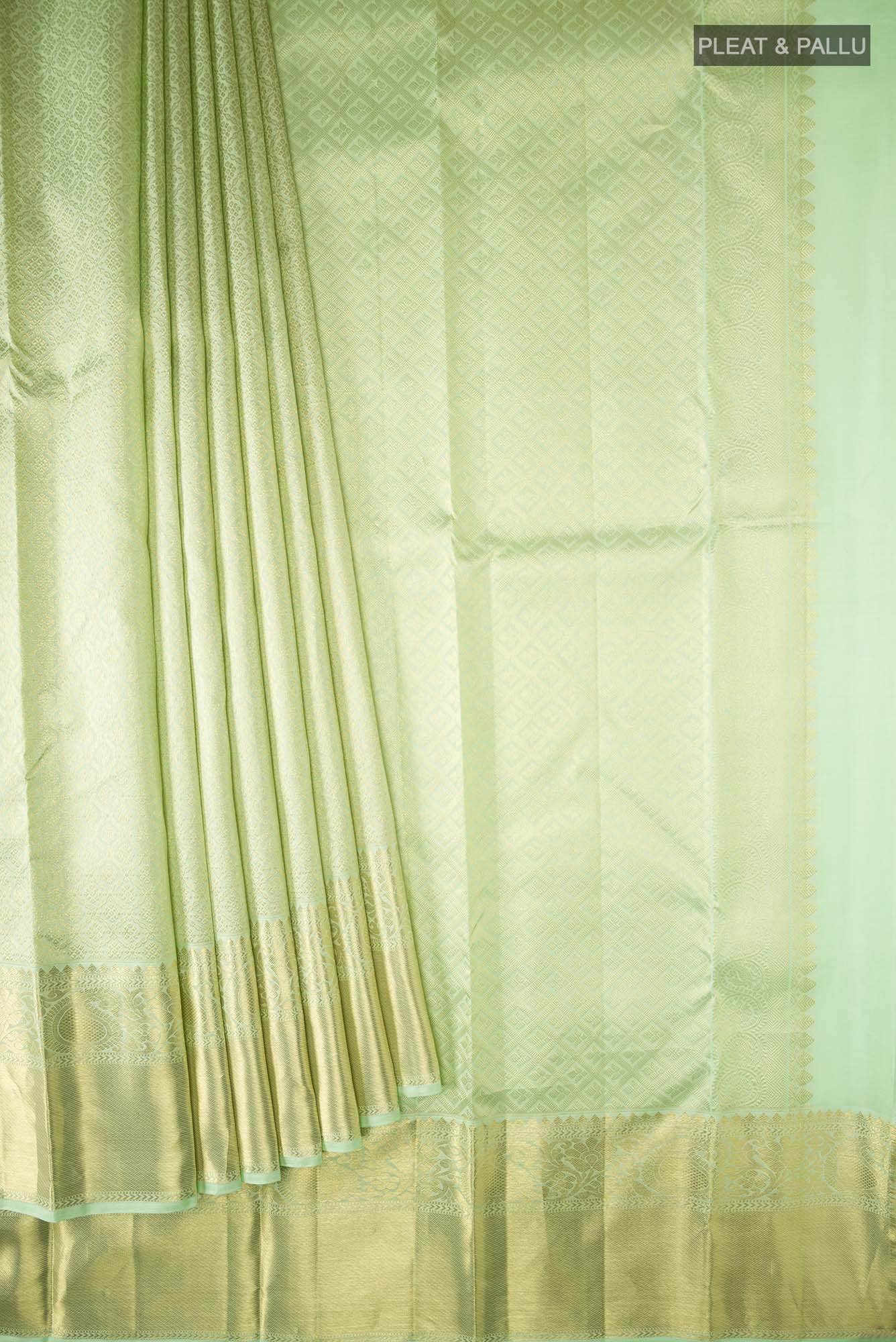 Green Kanchipuram Silk Saree