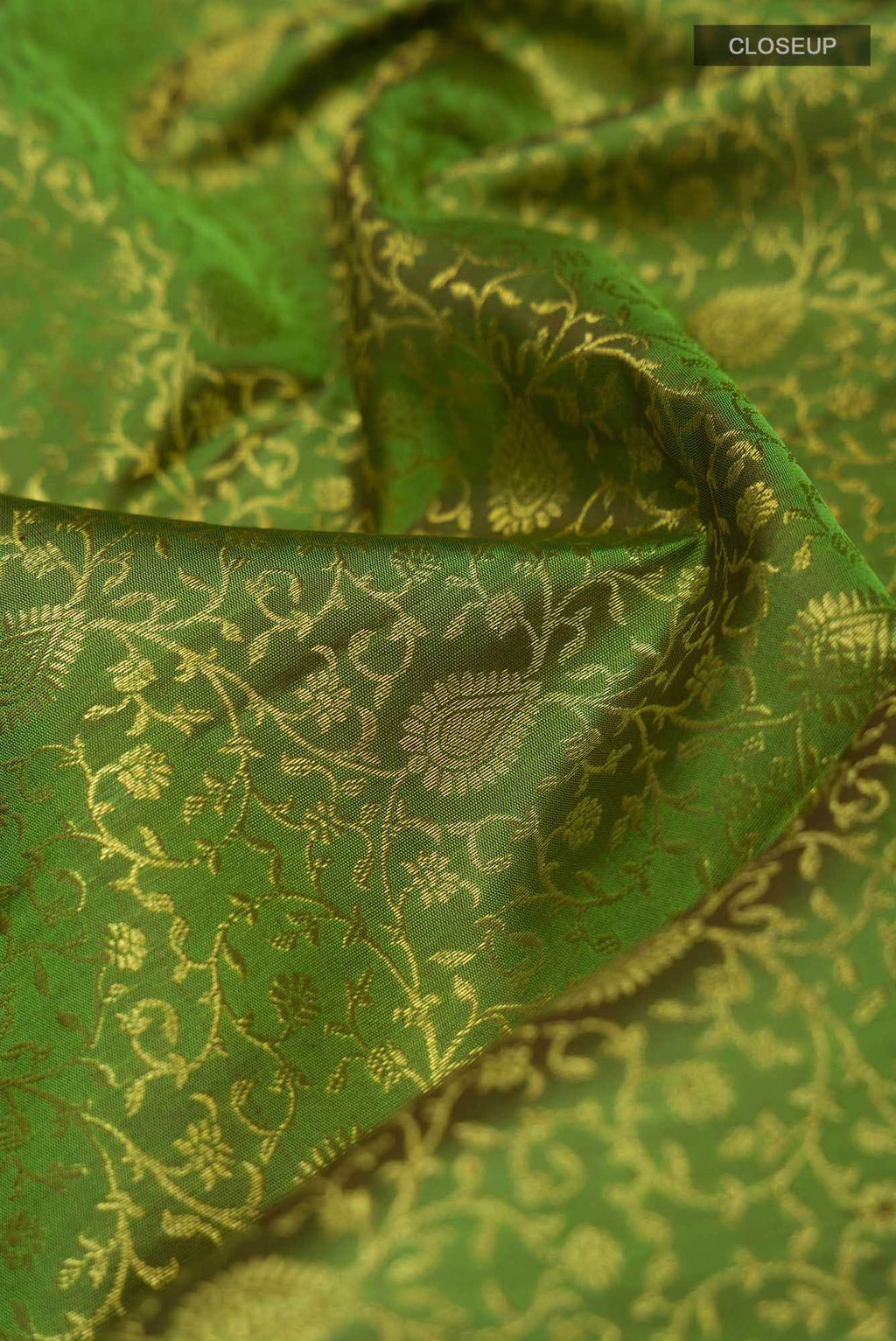 Green Kanchipuram Silk Saree
