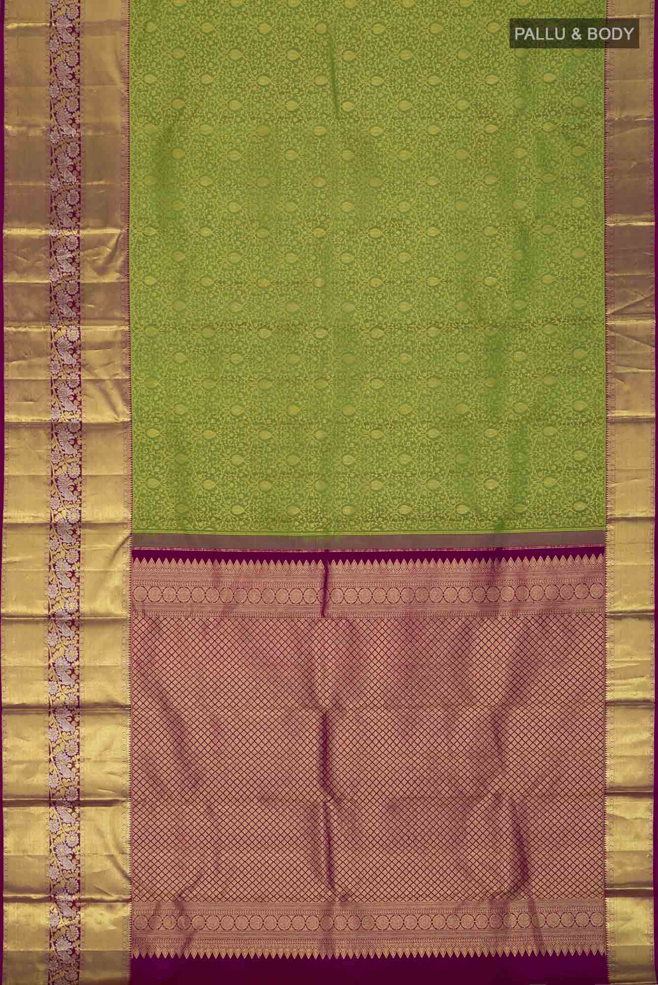 Green Kanchipuram Silk Saree