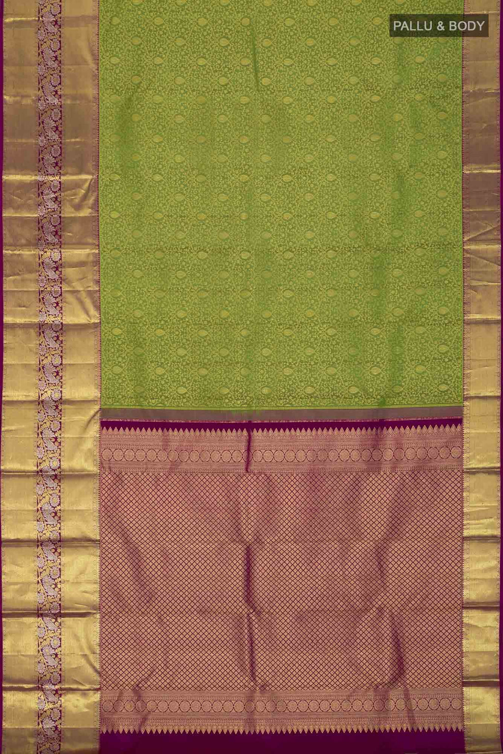 Green Kanchipuram Silk Saree