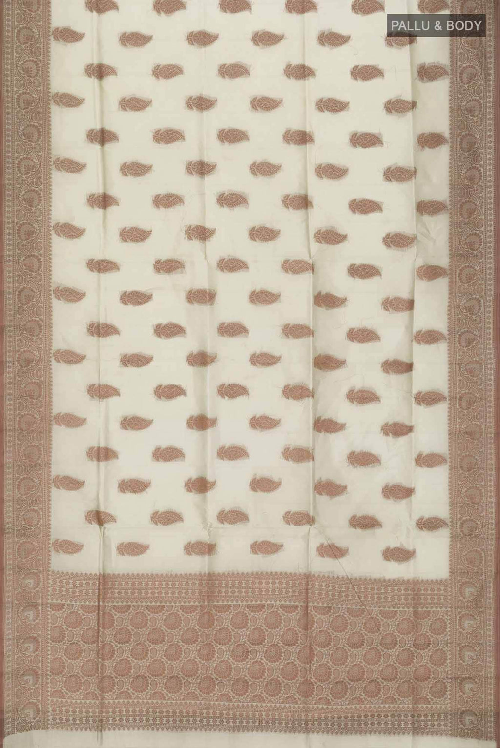 Green Banarasi Raw Silk Saree