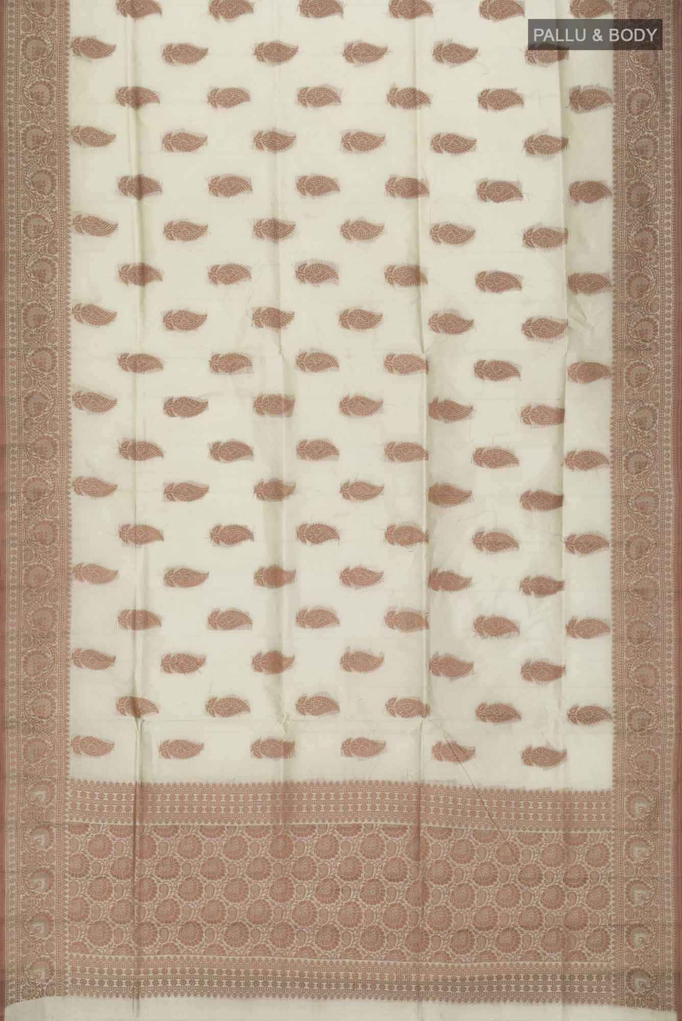 Green Banarasi Raw Silk Saree
