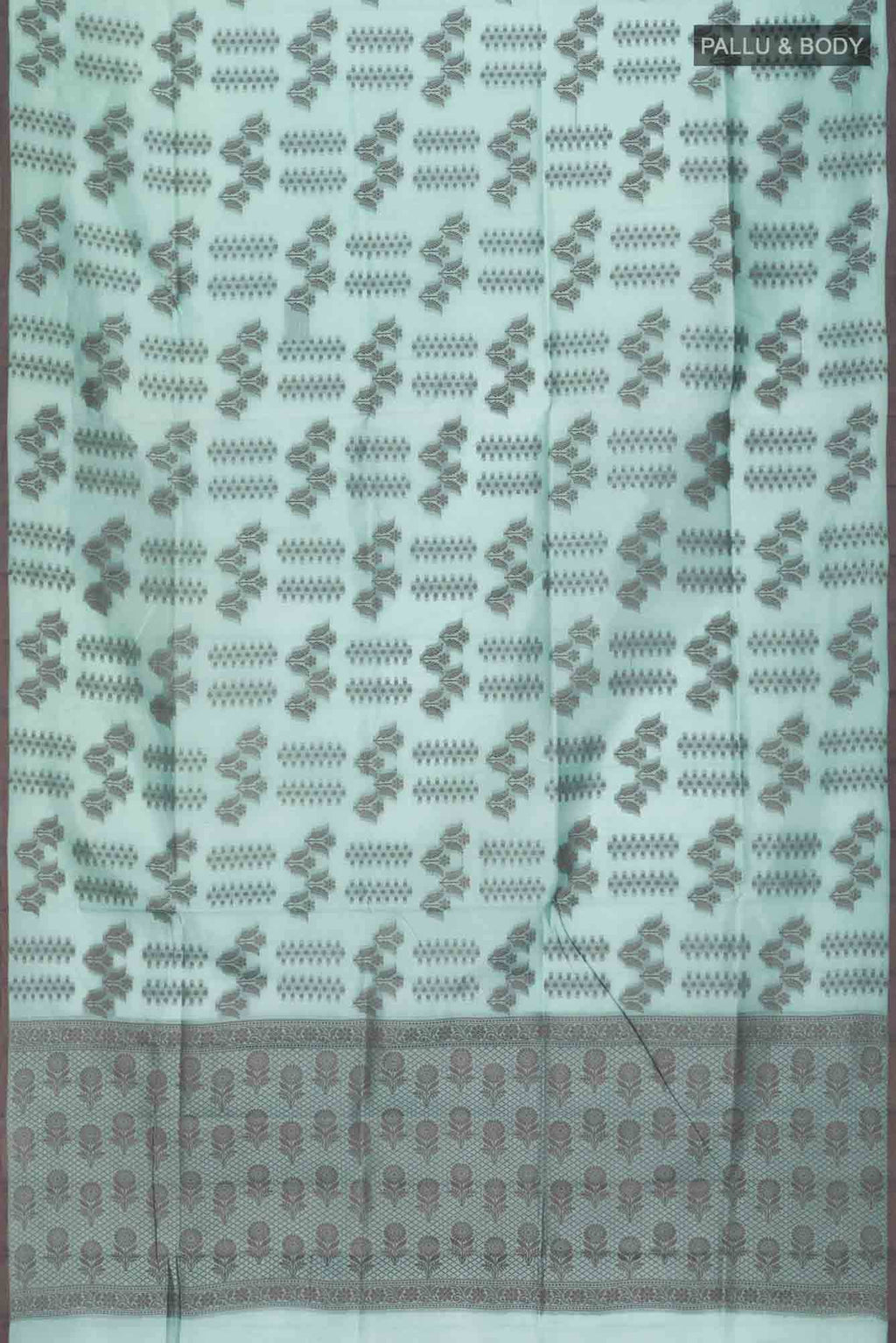 Green Banarasi Raw Silk Saree