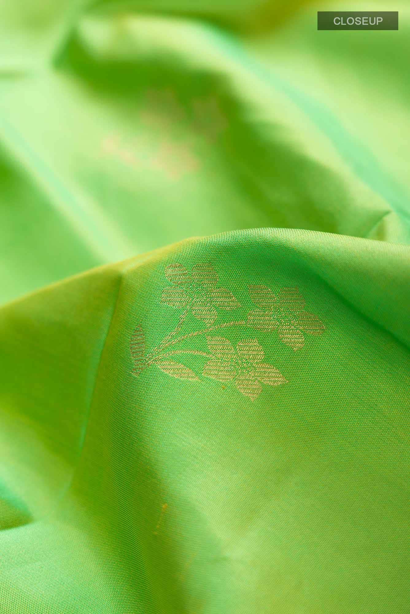 Green Kanchipuram Silk Saree