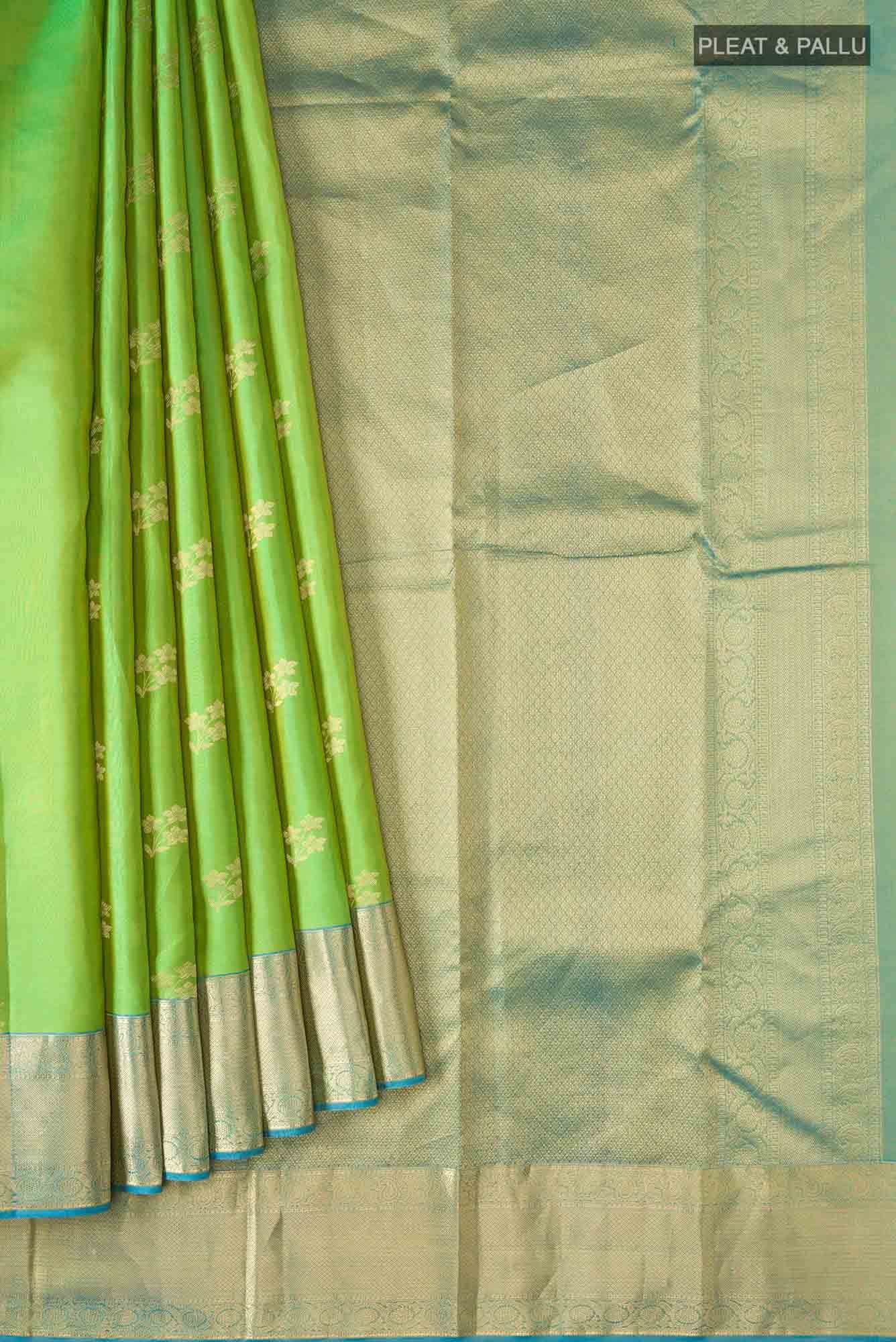 Green Kanchipuram Silk Saree