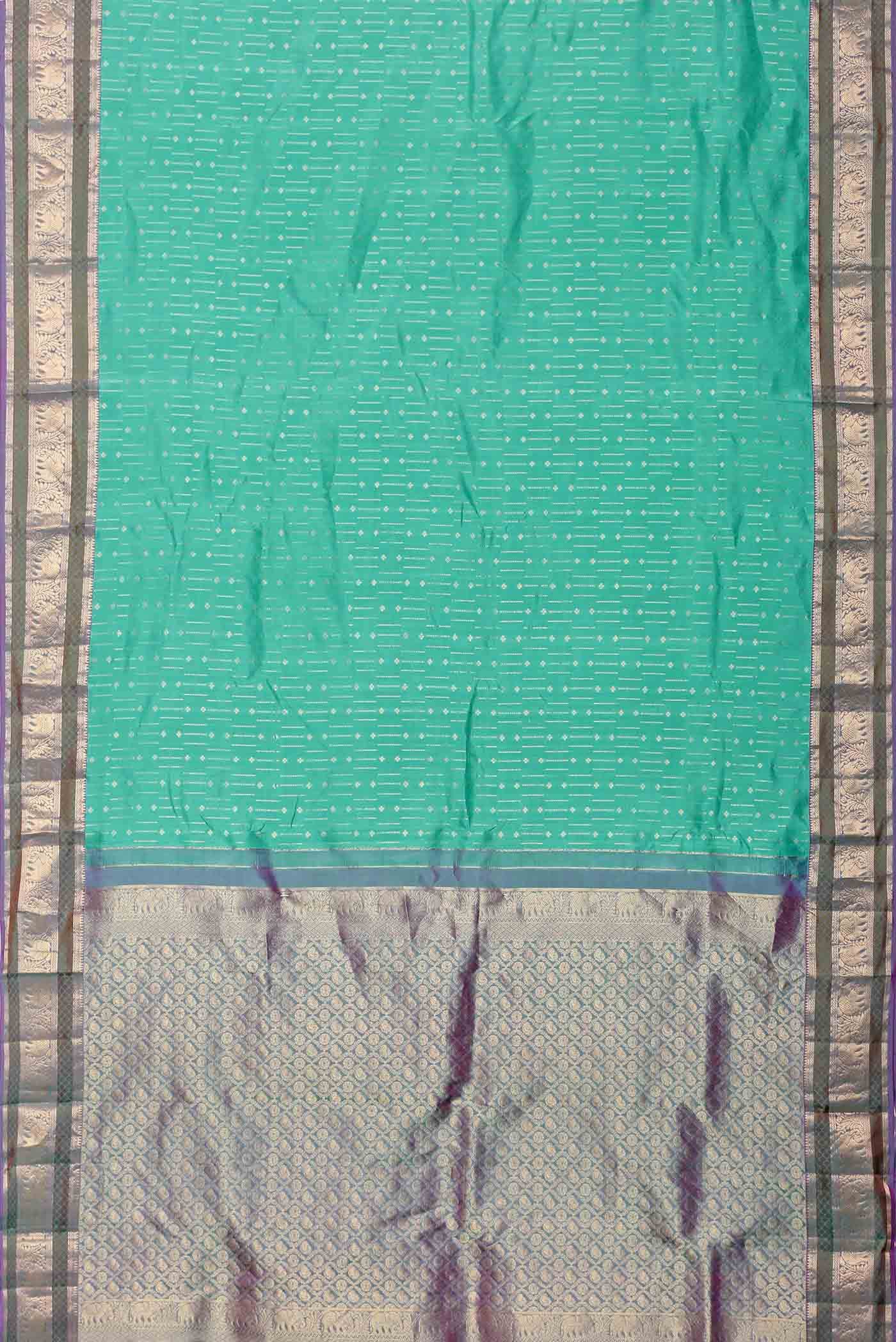 Green Kanchipuram Silk Saree