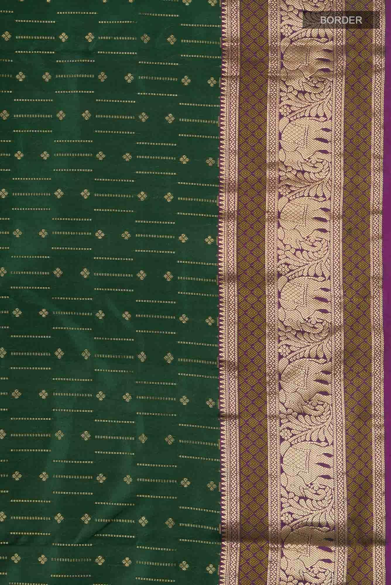 Green Kanchipuram Silk Saree